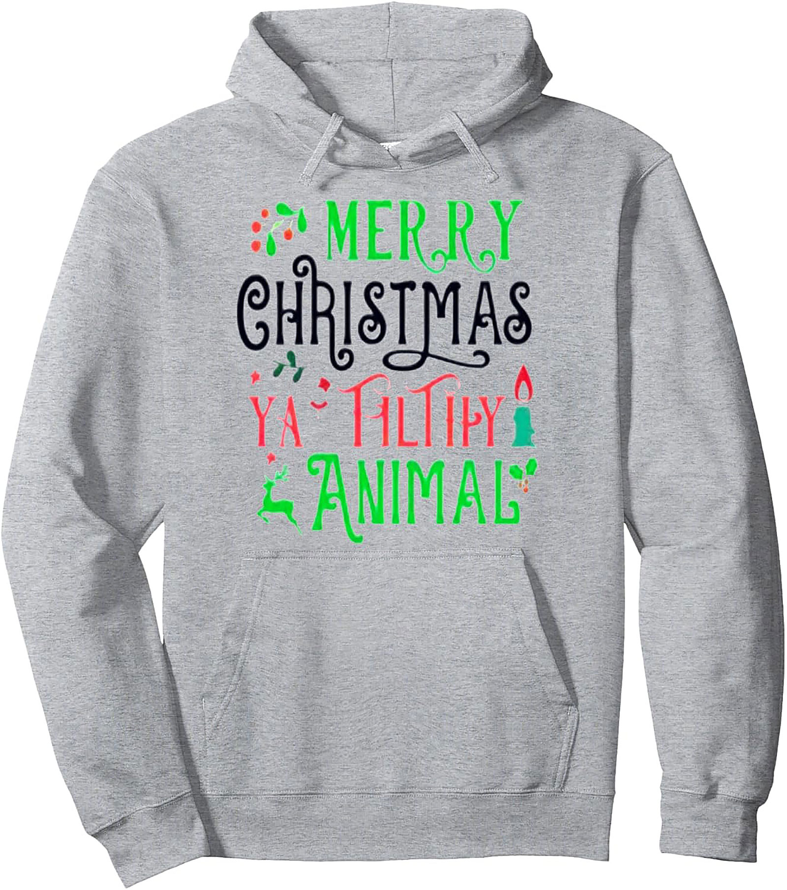 Filthy Animal Christmas Pullover Hoodie Iconic Graphic Gift