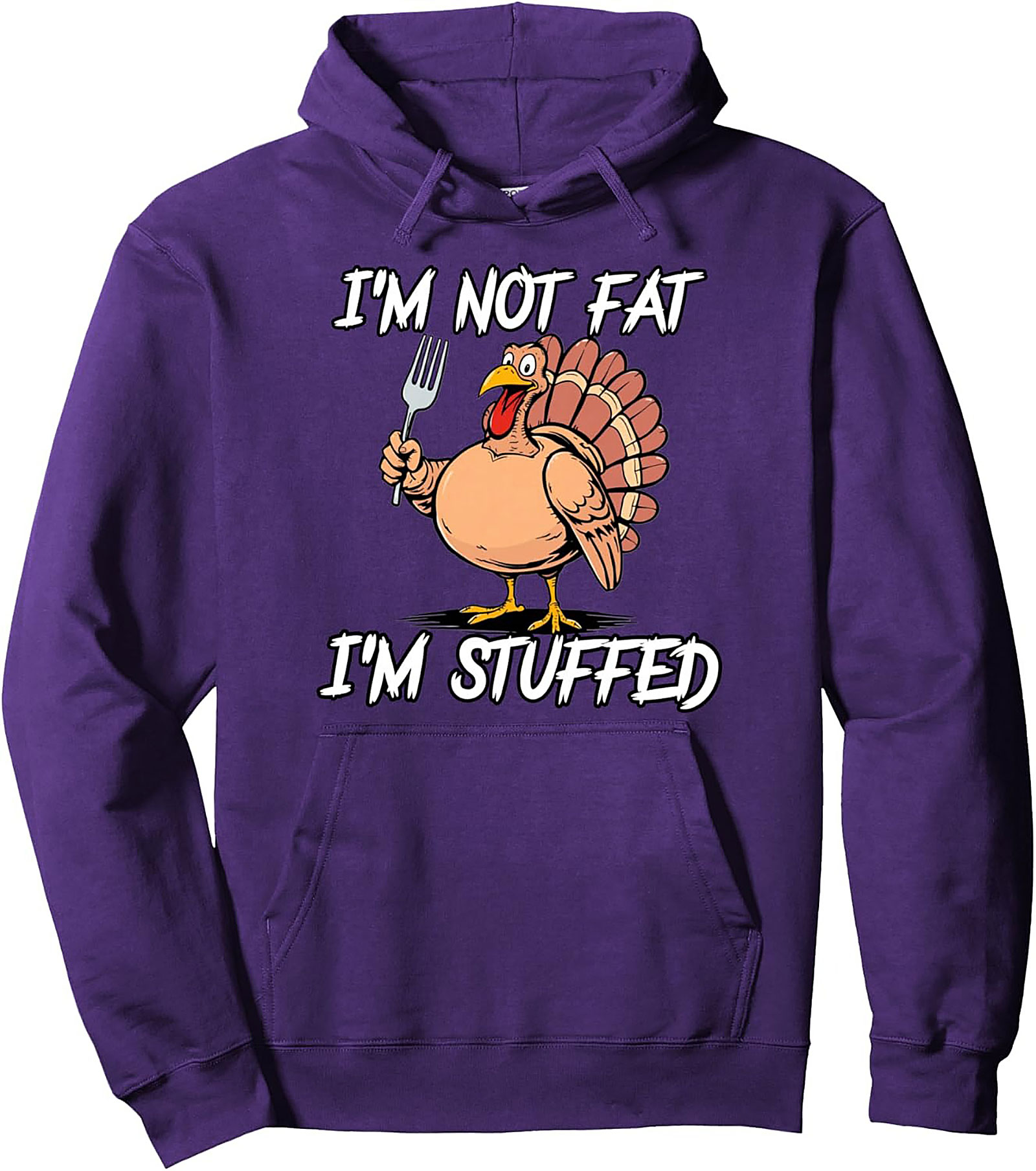 Funny Thanksgiving Graphic Hoodie | Stuffed Turkey Gift