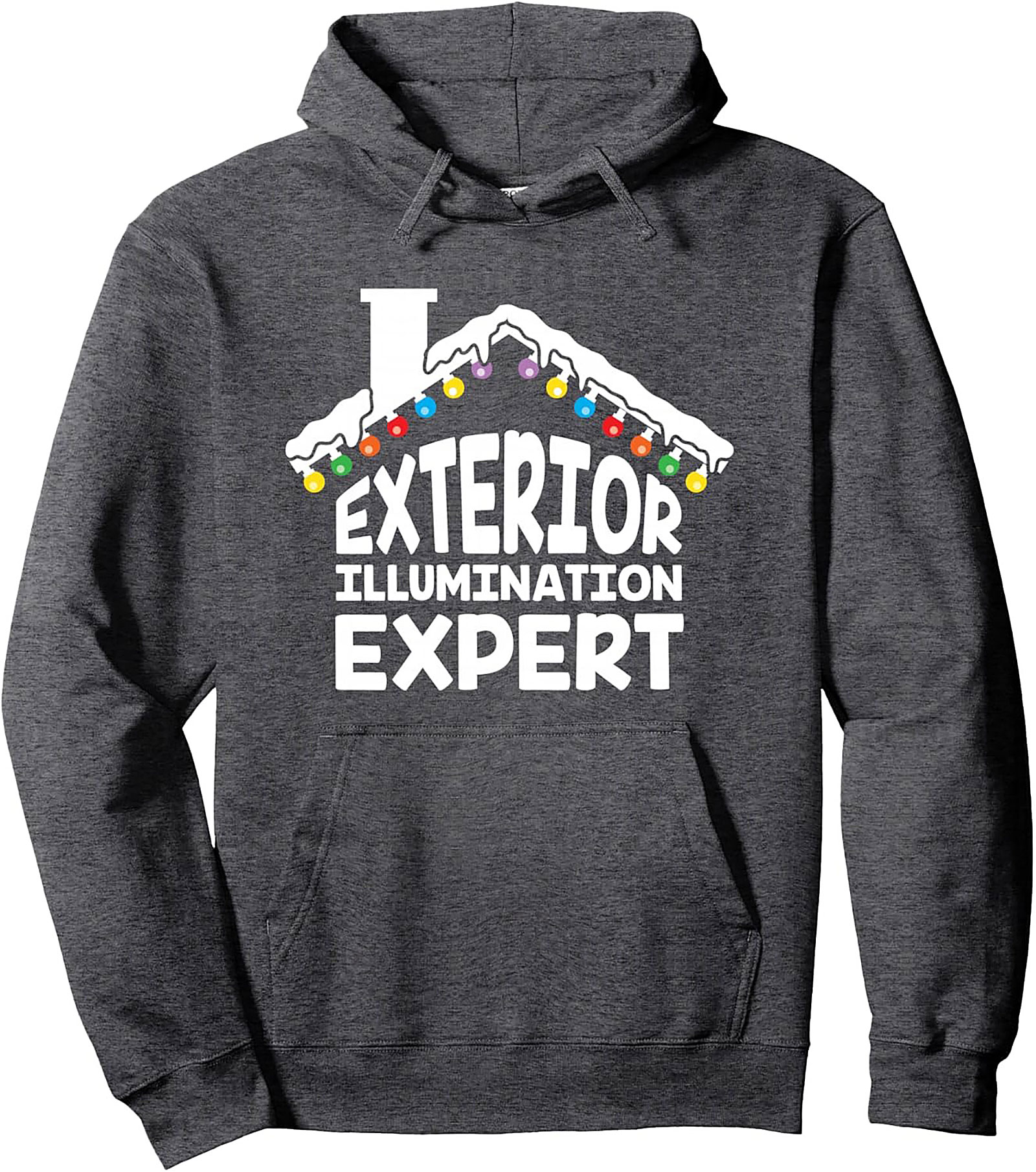 Christmas Lights Expert Pullover Hoodie Funny Holiday Gift