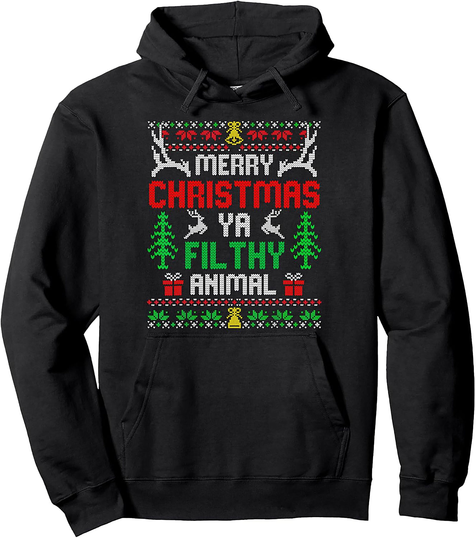 Filthy Animal Christmas Graphic Hoodie