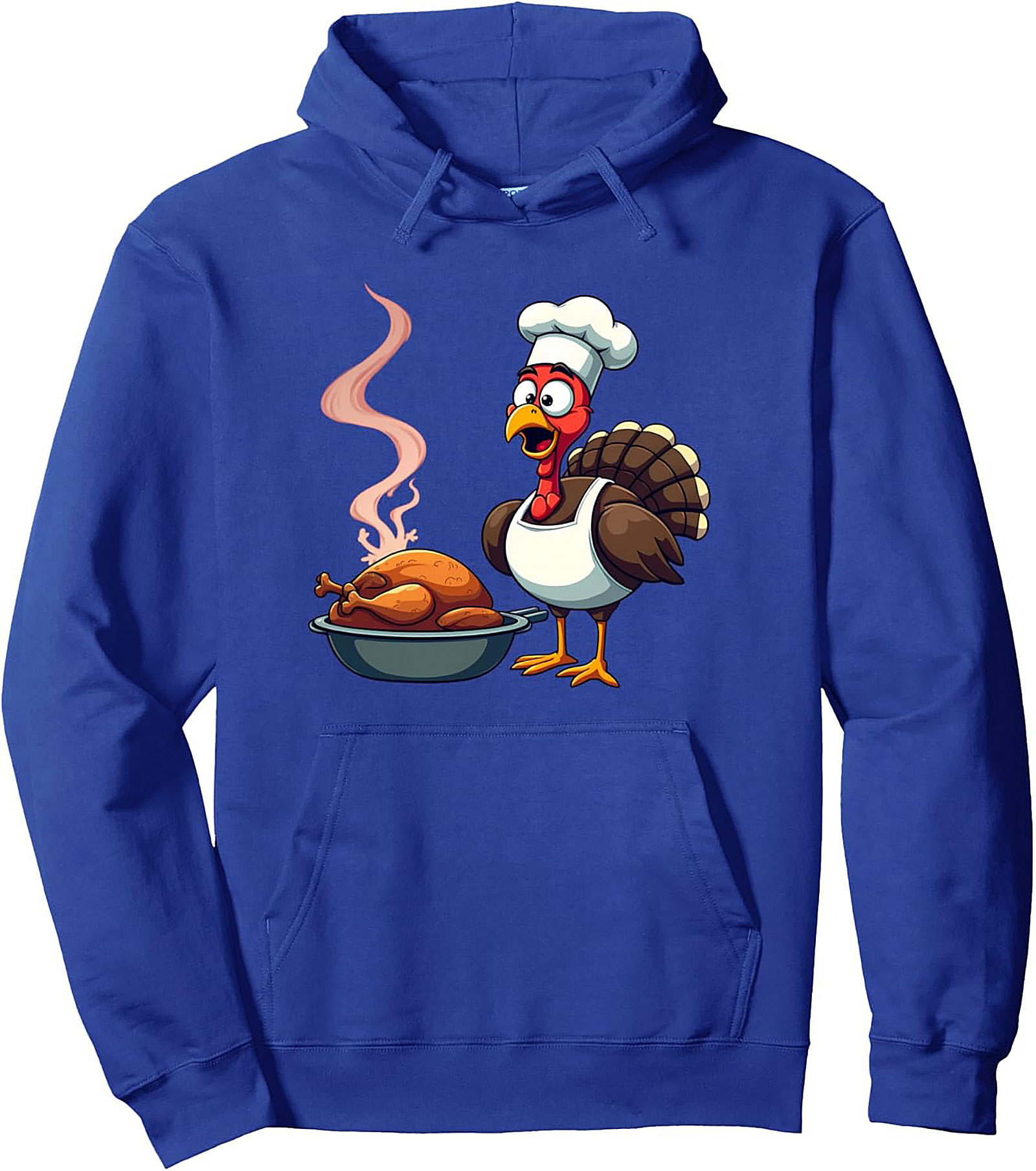 Funny Chef Turkey Thanksgiving Pullover Hoodie | Gift Idea