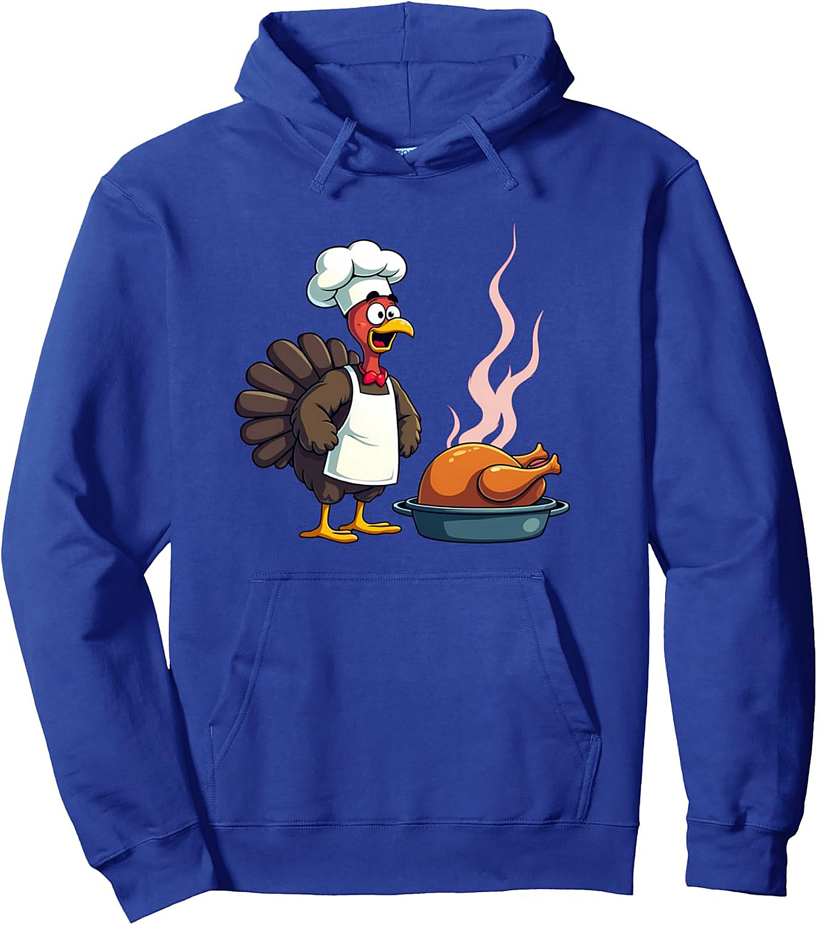 Funny Chef Turkey Pullover Hoodie | Thanksgiving Graphic
