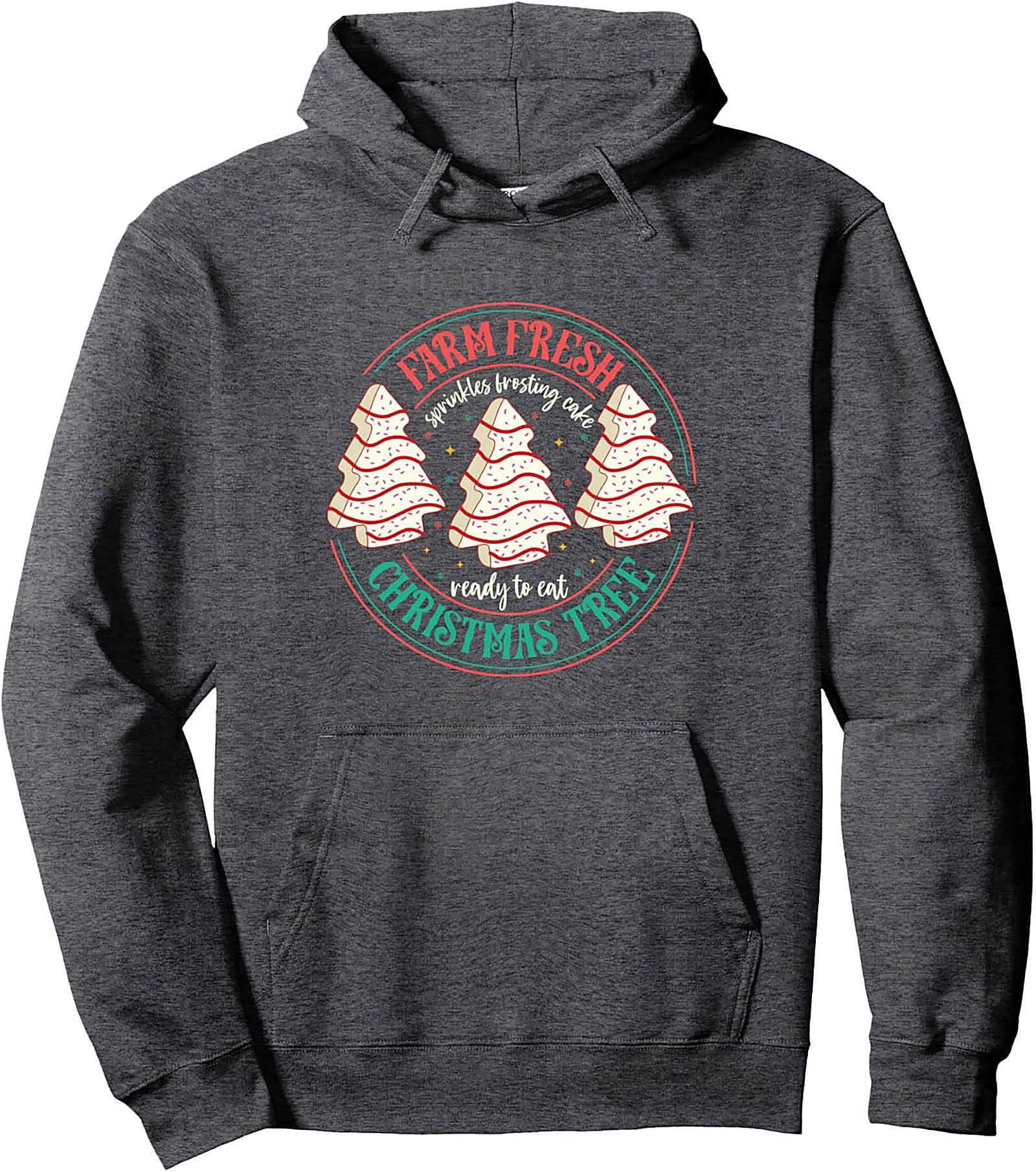 Christmas Cookie Pullover Hoodie Ready to Eat Holiday Graphic