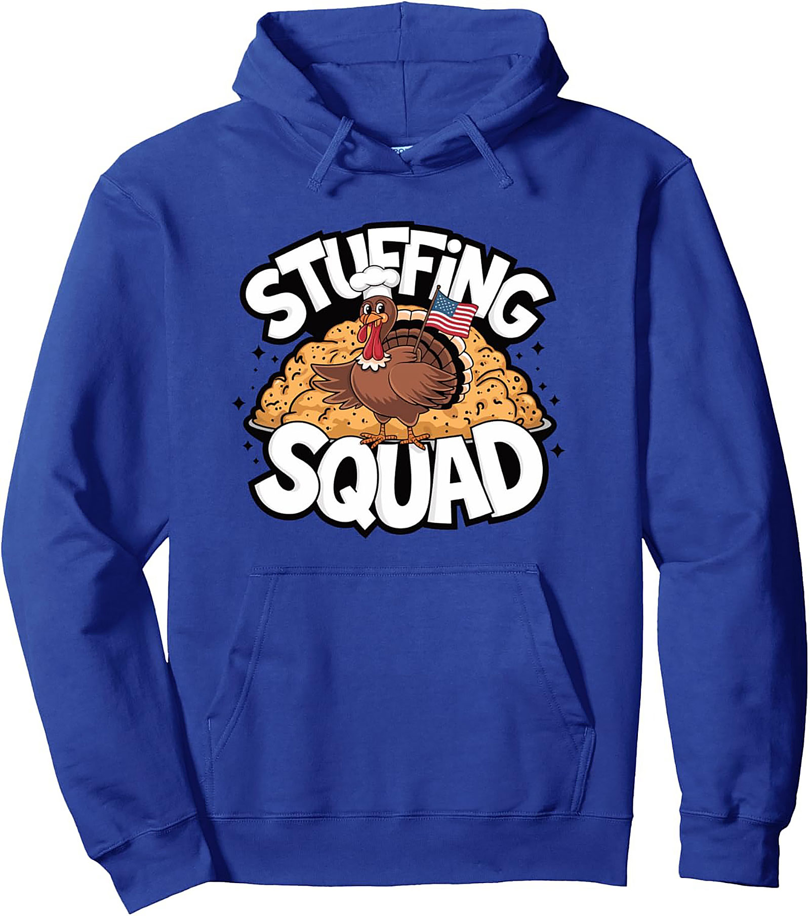 Stuffing Squad Pullover Hoodie | Thanksgiving Graphic Tee