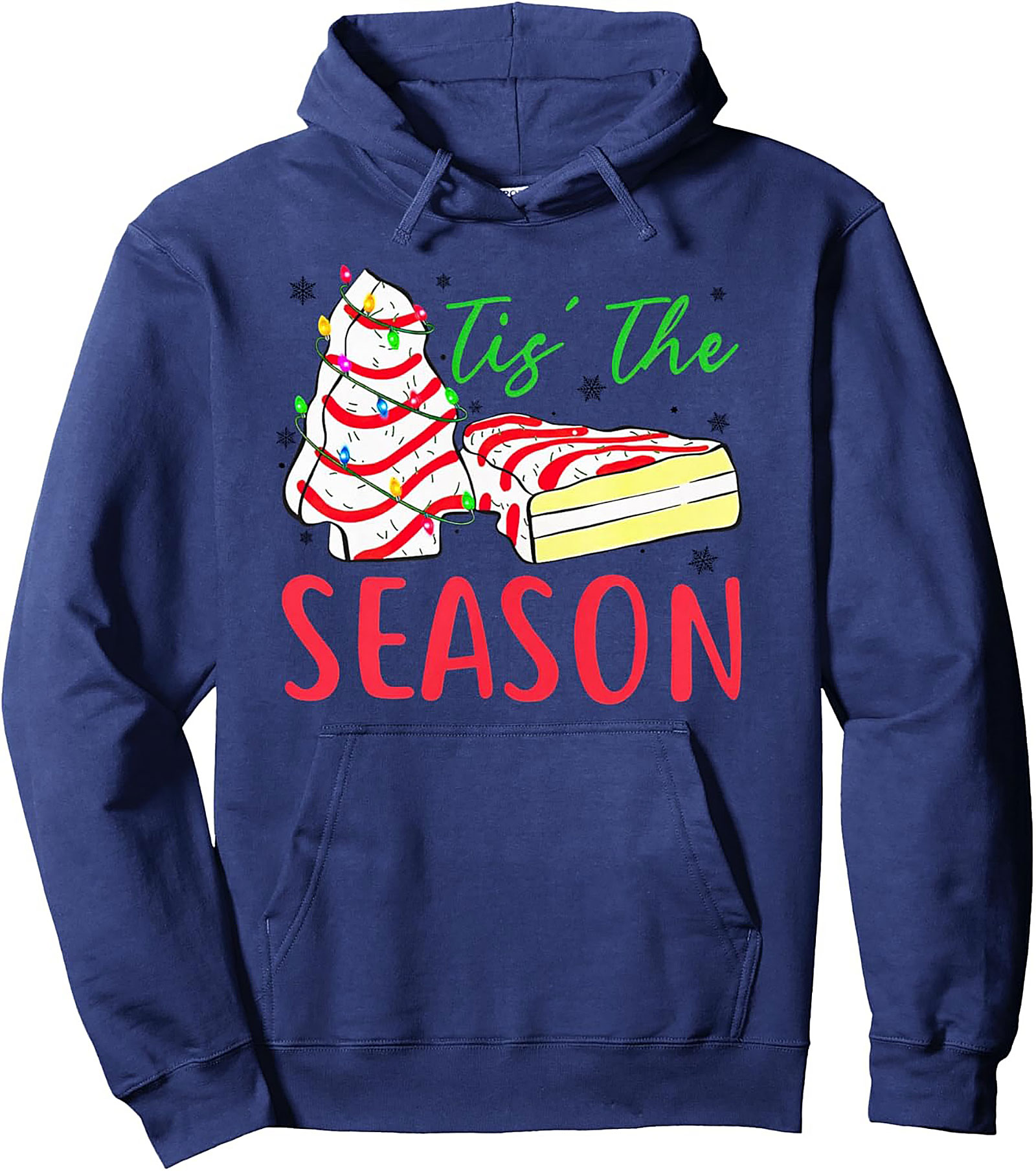  Festive Dessert Christmas Pullover Hoodie