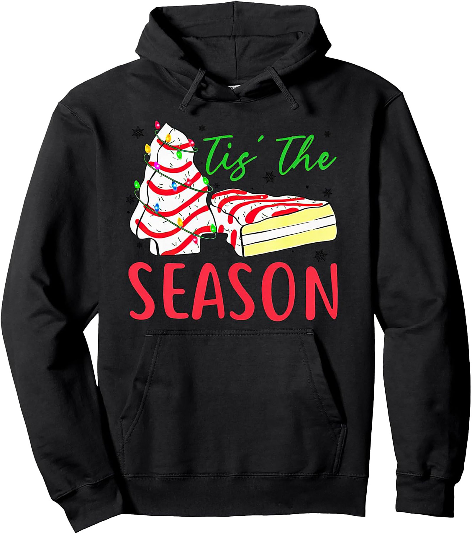 Festive Dessert Christmas Pullover Hoodie