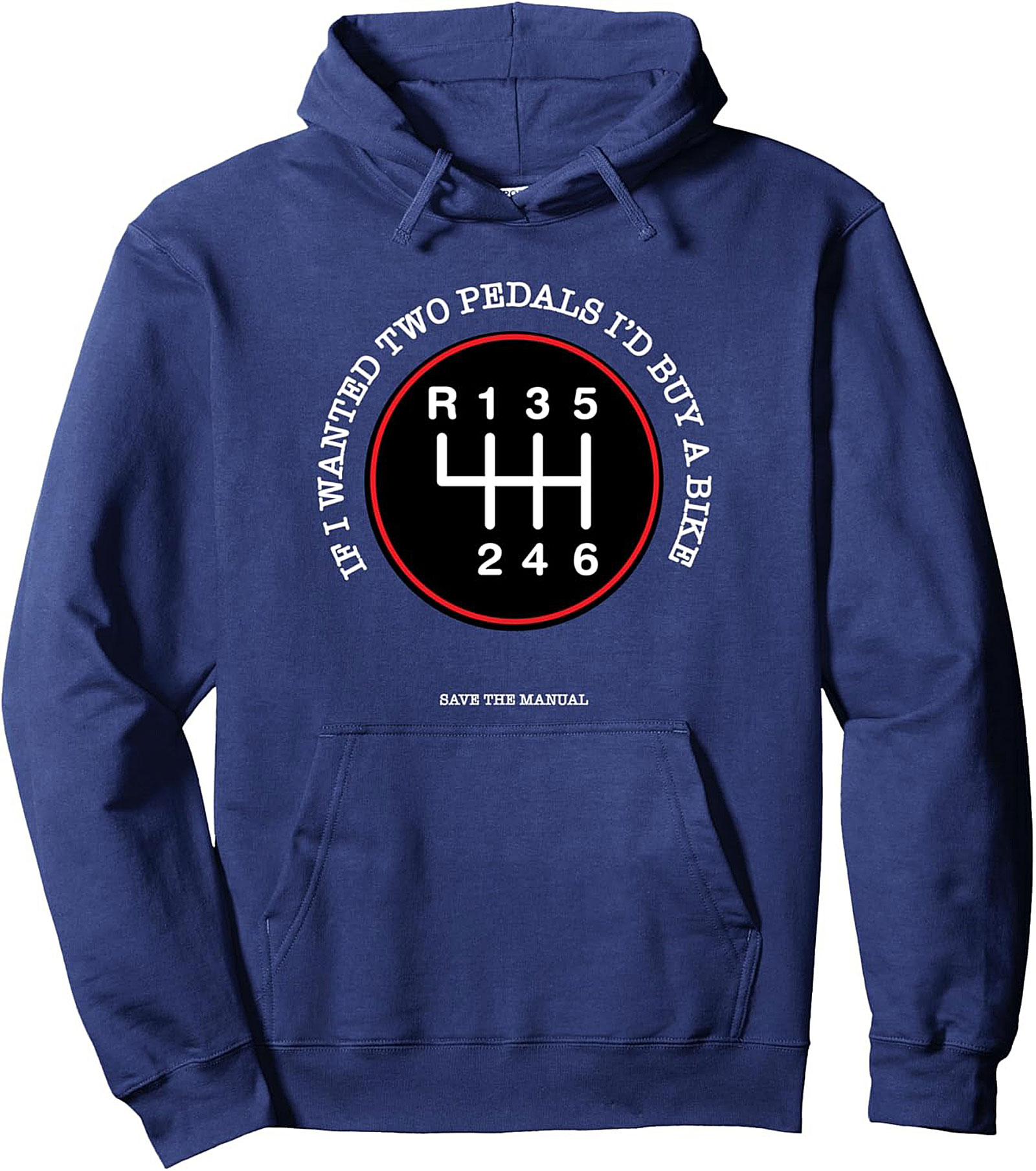 Save The Manual Manual Transmission Graphic Hoodie