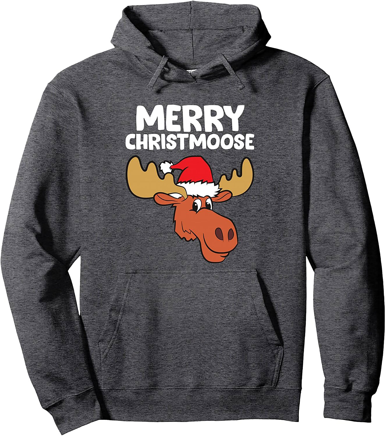 Merry Christmoose Pullover Hoodie Funny Holiday Gift