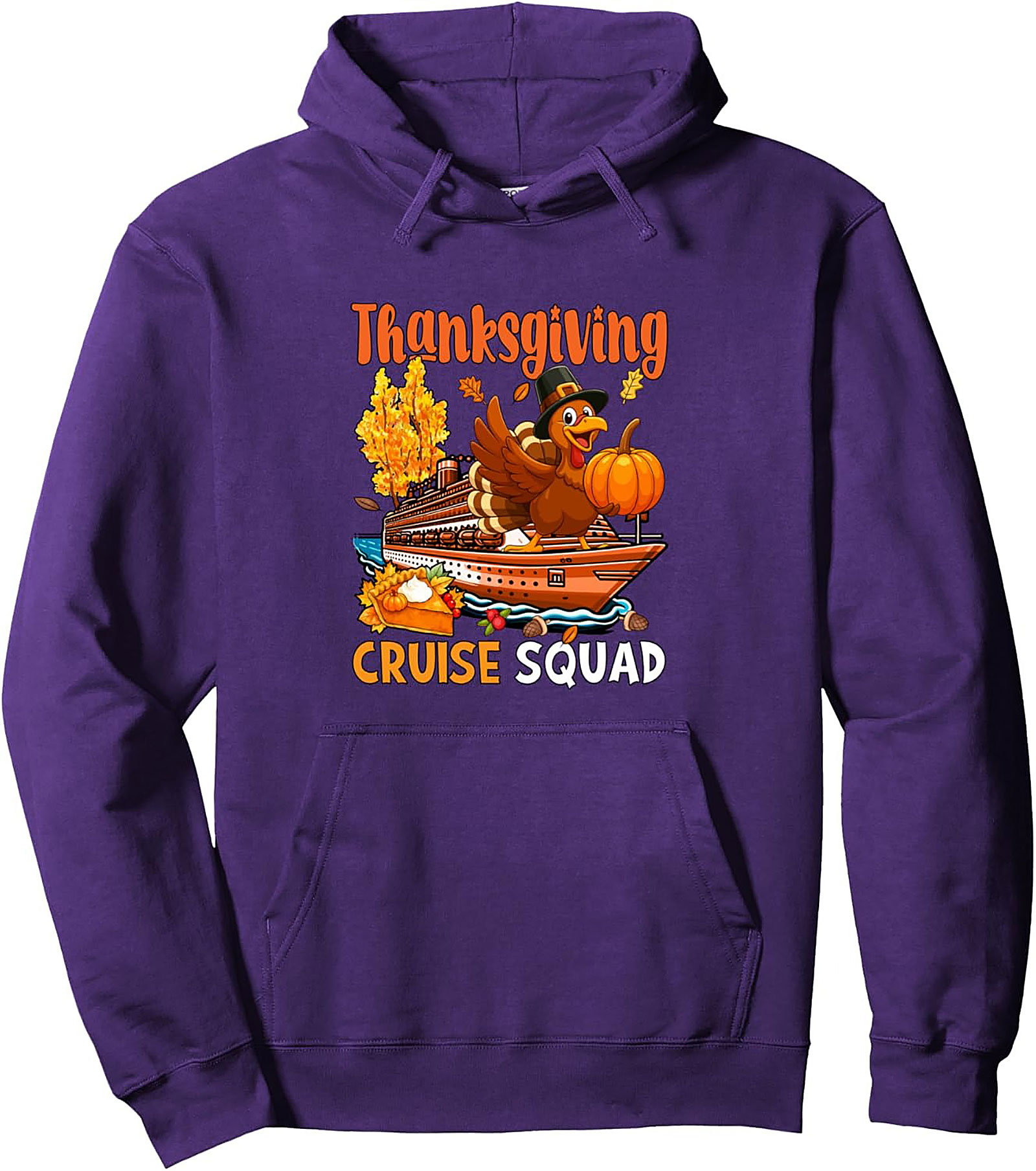 Thanksgiving Cruise Squad Graphic Hoodie | Pullover