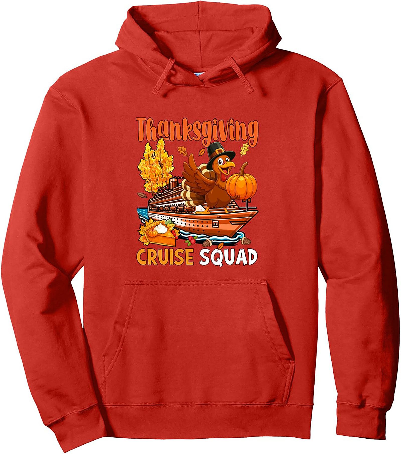 Thanksgiving Cruise Squad Graphic Hoodie | Pullover