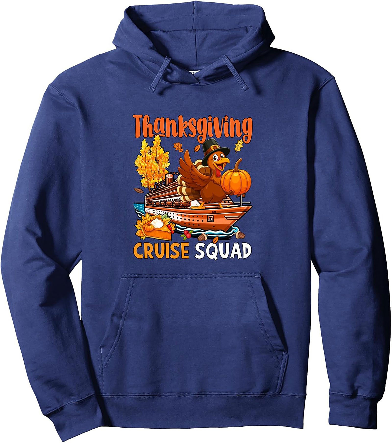 Thanksgiving Cruise Squad Graphic Hoodie | Pullover