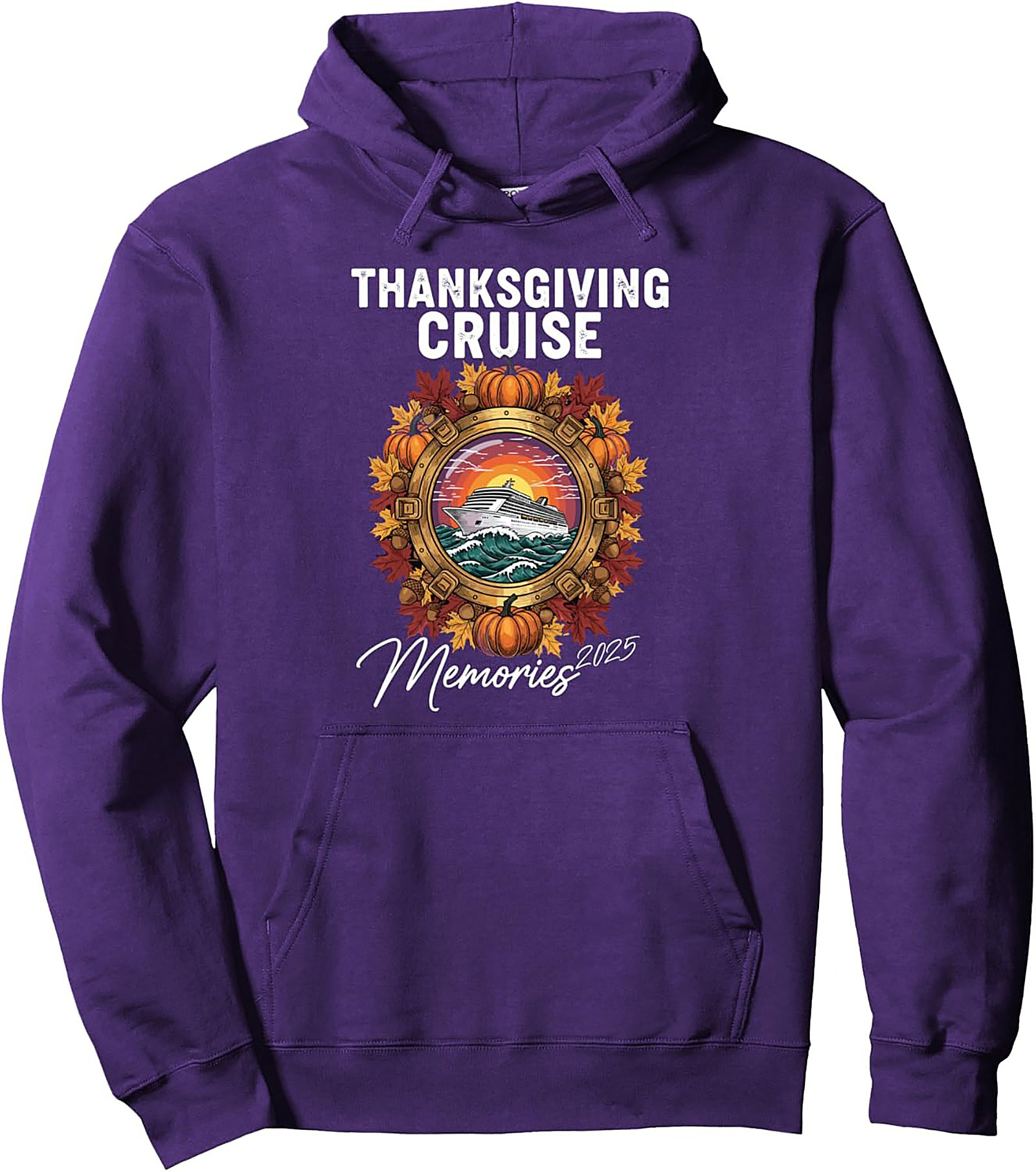 Thanksgiving Cruise Pullover Hoodie | Memories 2025