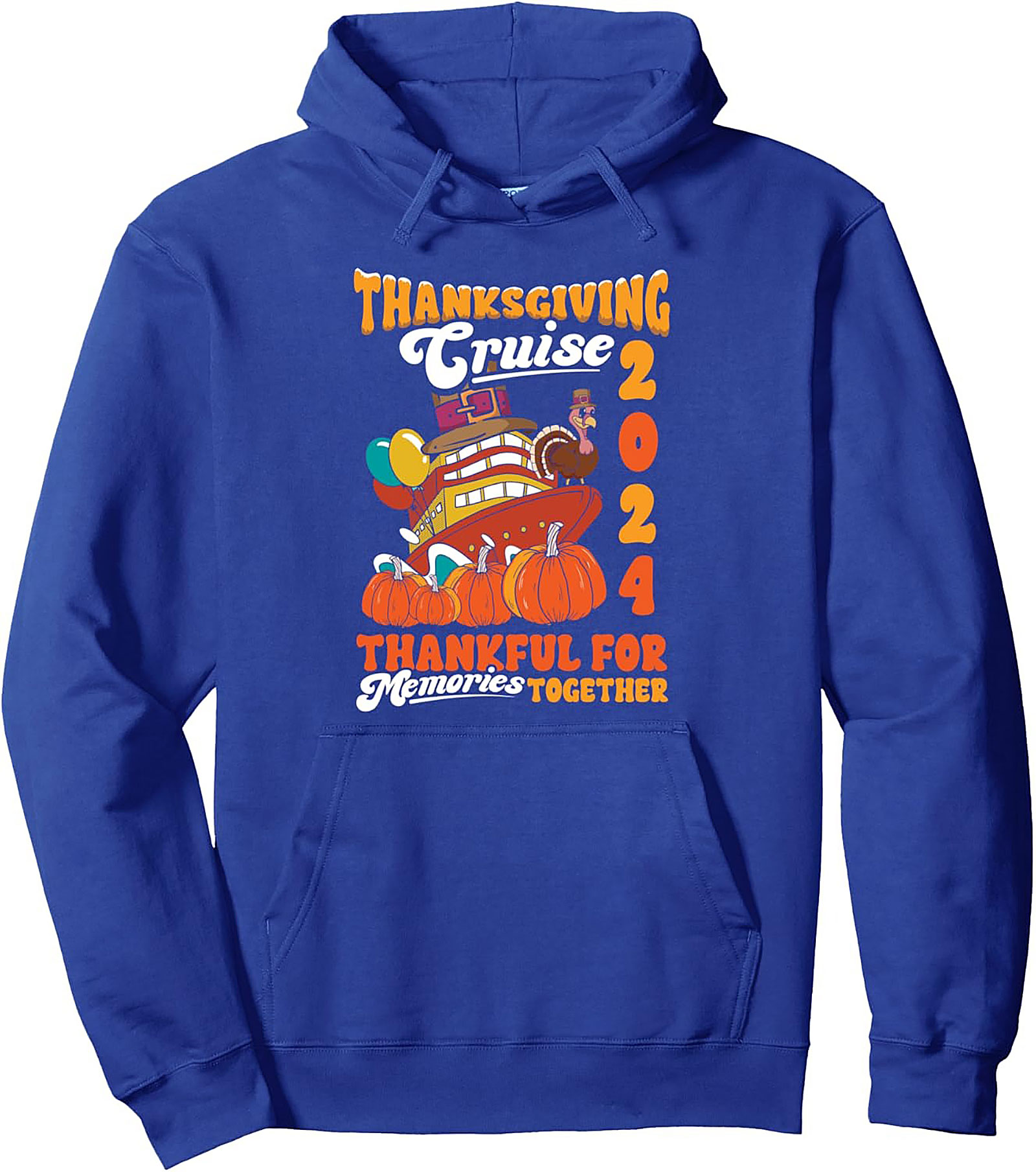 Thanksgiving Cruise 2024 Pullover Hoodie | Family Gift