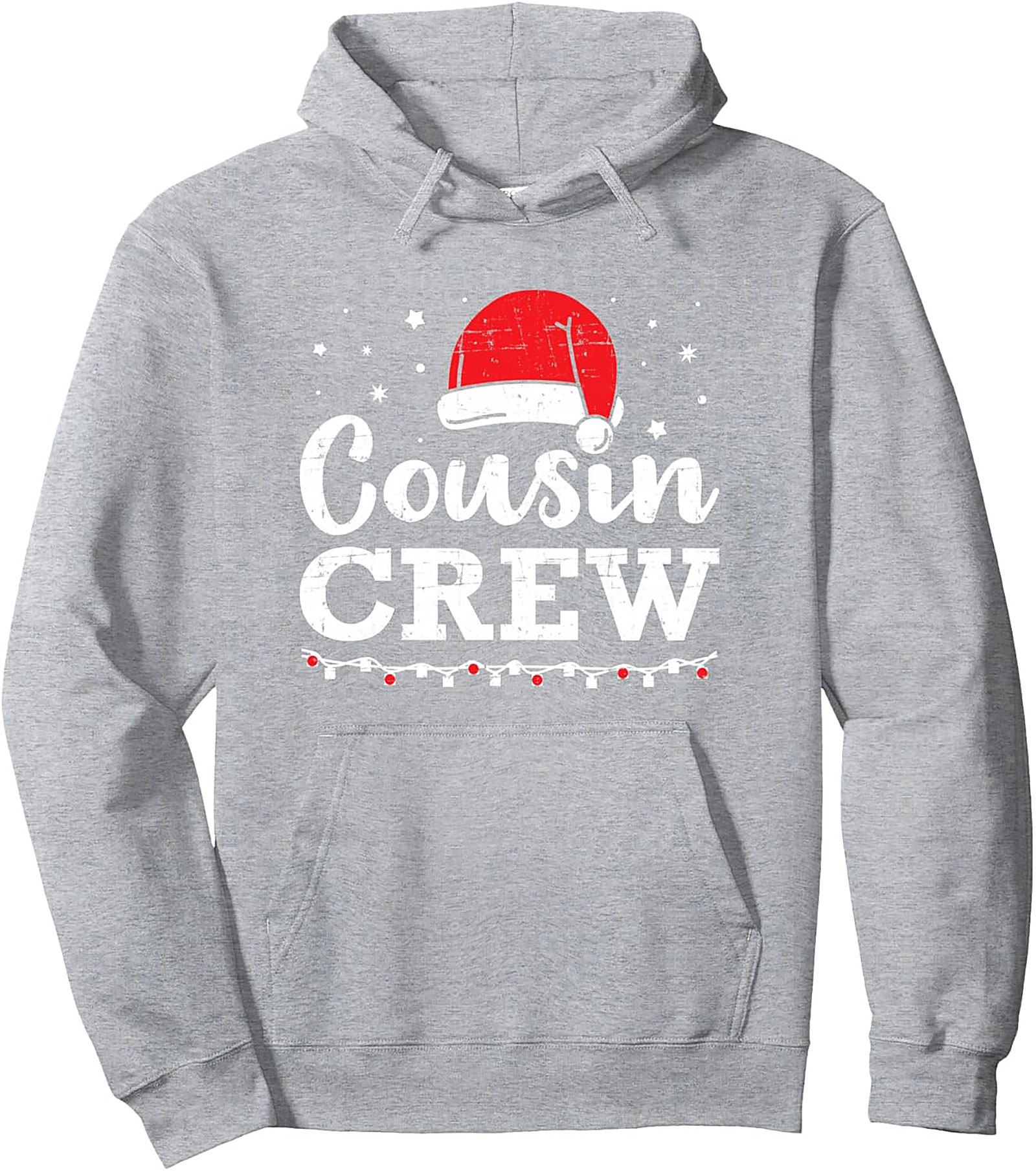 Cousin Crew Christmas Pullover Hoodie Matching Gift