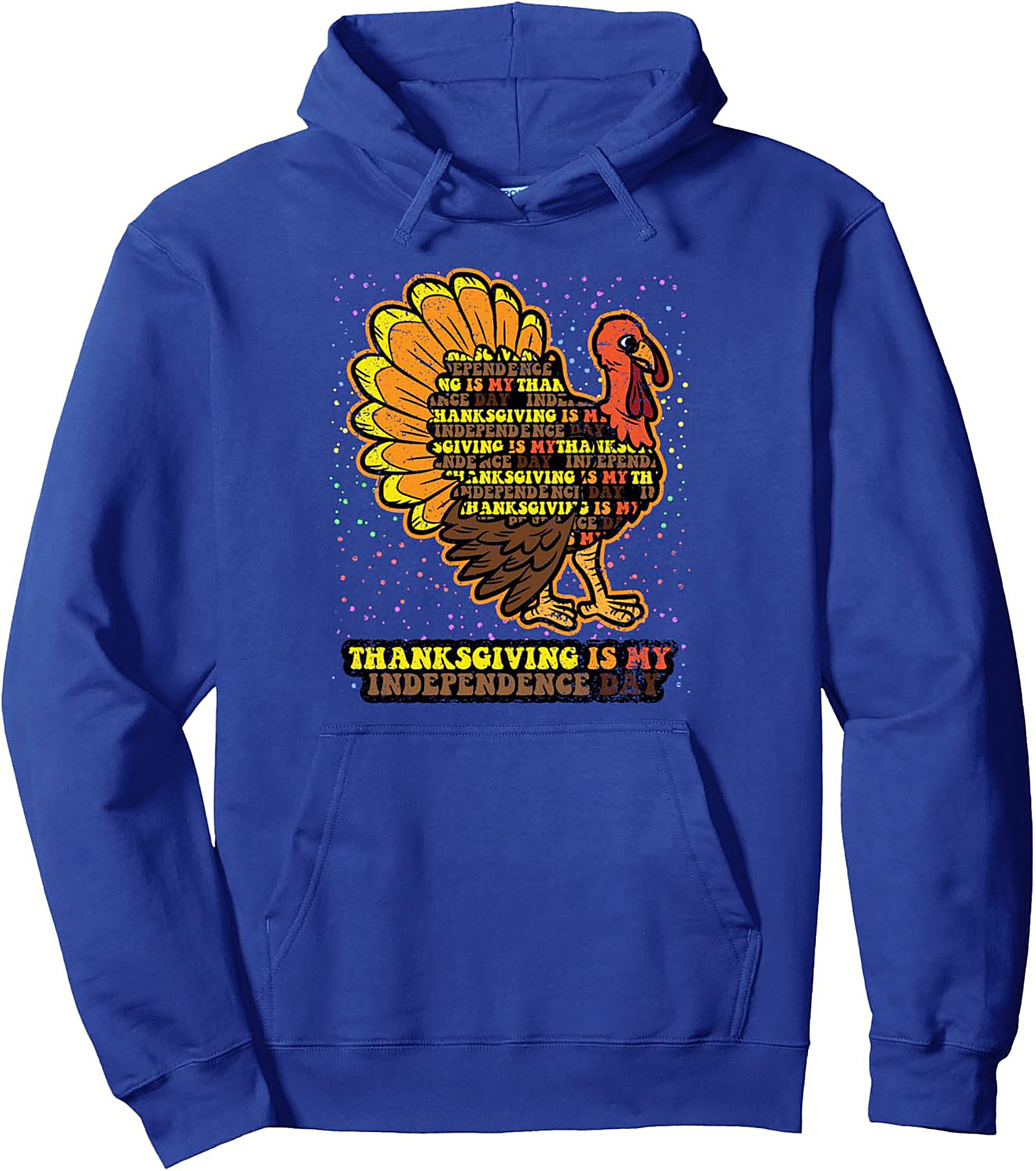 Funny Turkey Thanksgiving Pullover Hoodie | Cozy Gift