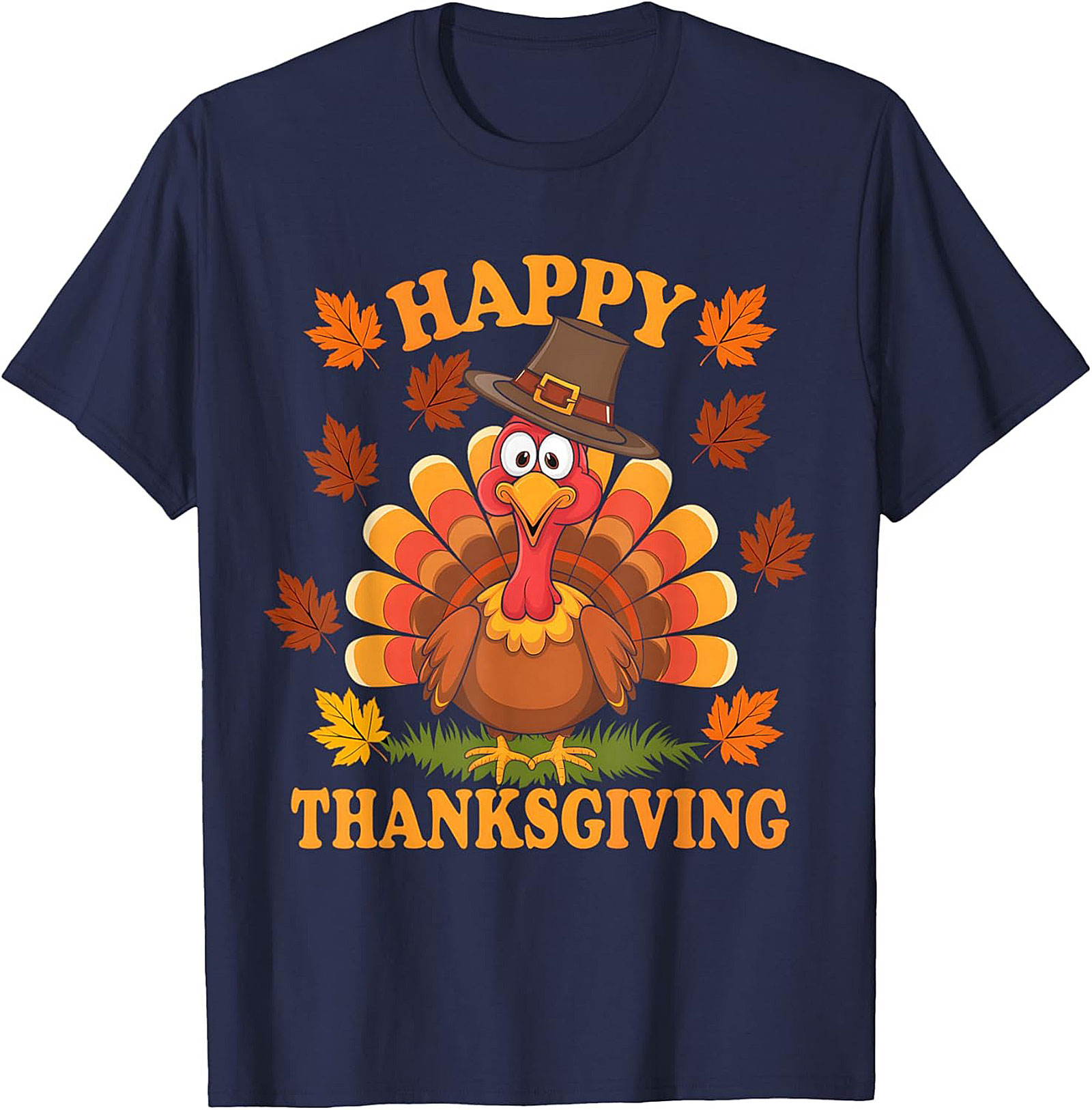 Funny Thanksgiving T-shirt | Happy Turkey Day Graphic Tee