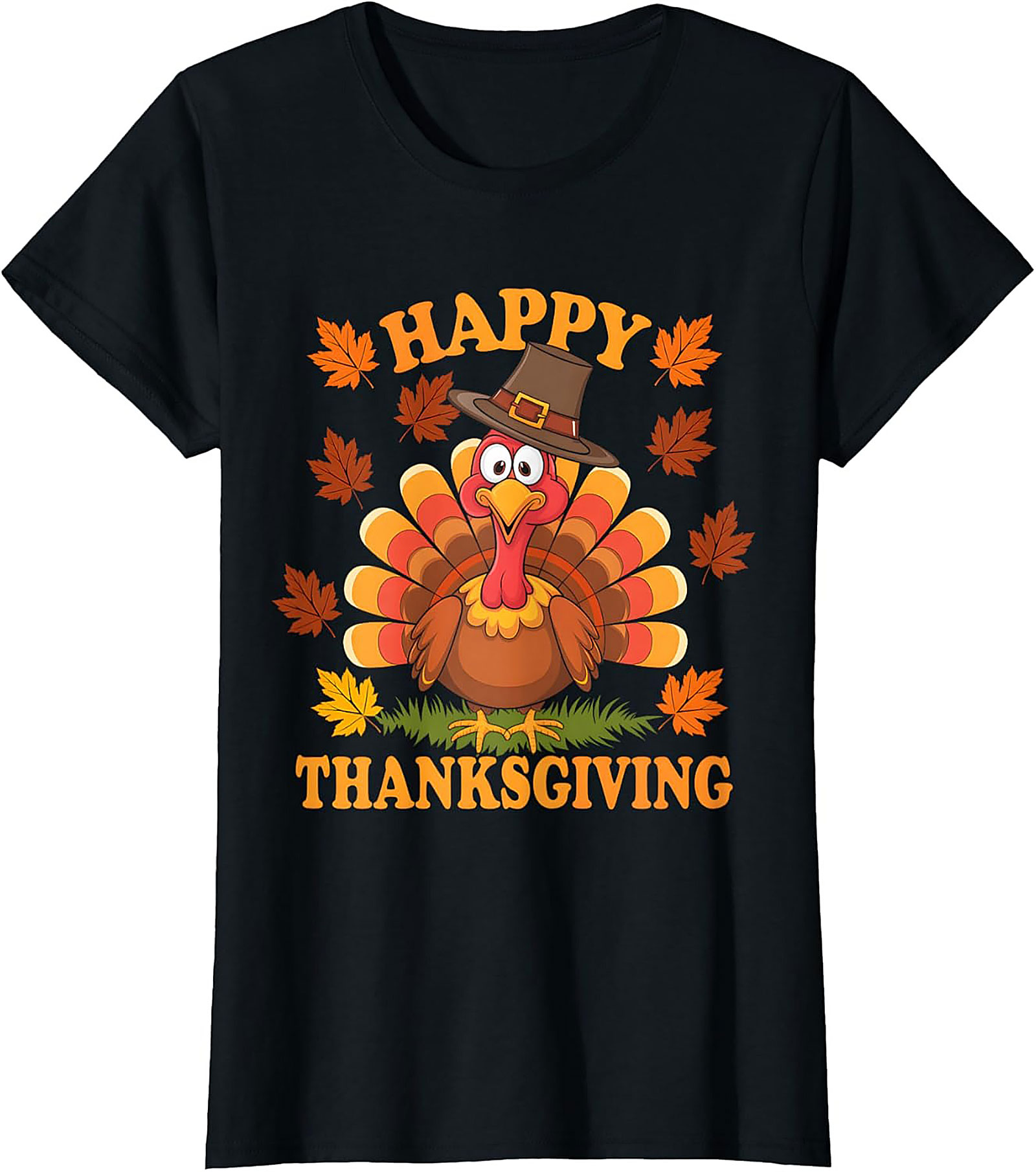 Funny Thanksgiving T-shirt | Happy Turkey Day Graphic Tee