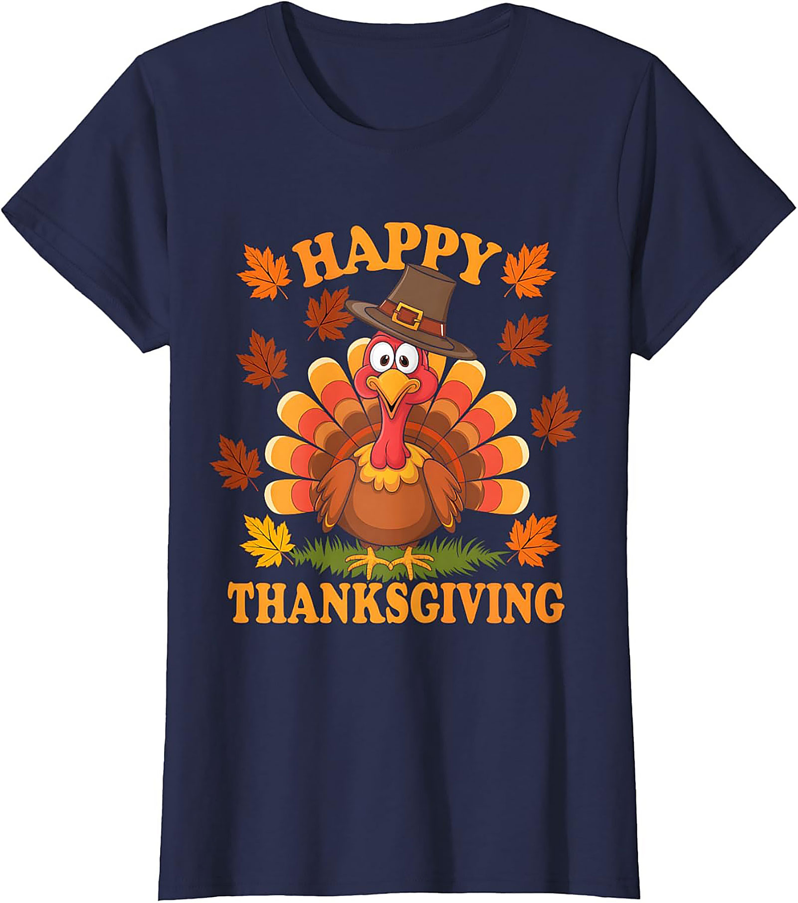 Funny Thanksgiving T-shirt | Happy Turkey Day Graphic Tee