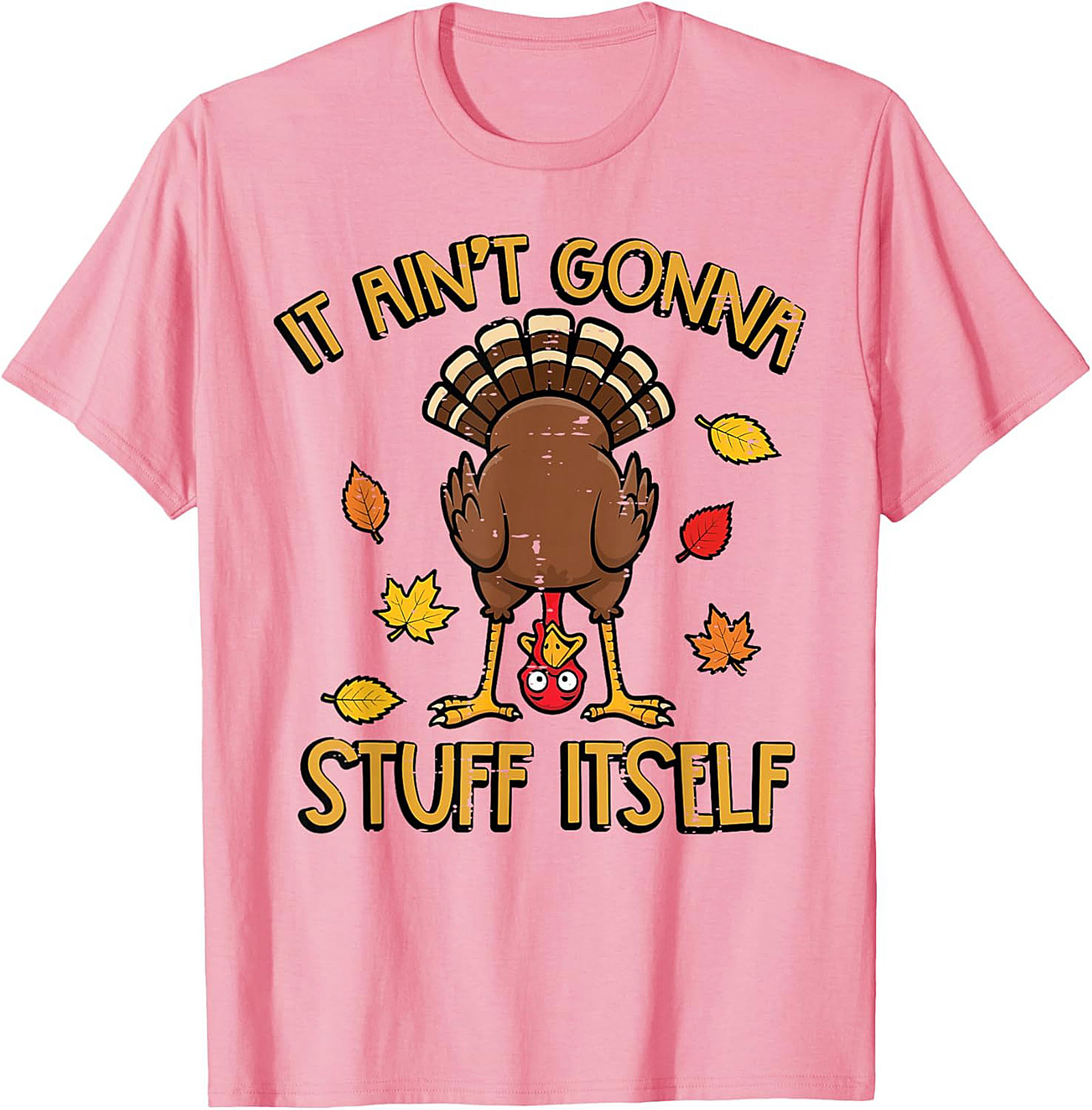 Funny Thanksgiving T-Shirt | Turkey Graphic Tee | Soft Cotton