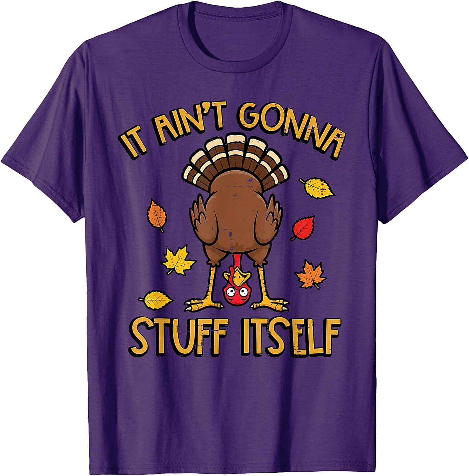 Funny Thanksgiving T-Shirt | Turkey Graphic Tee | Soft Cotton