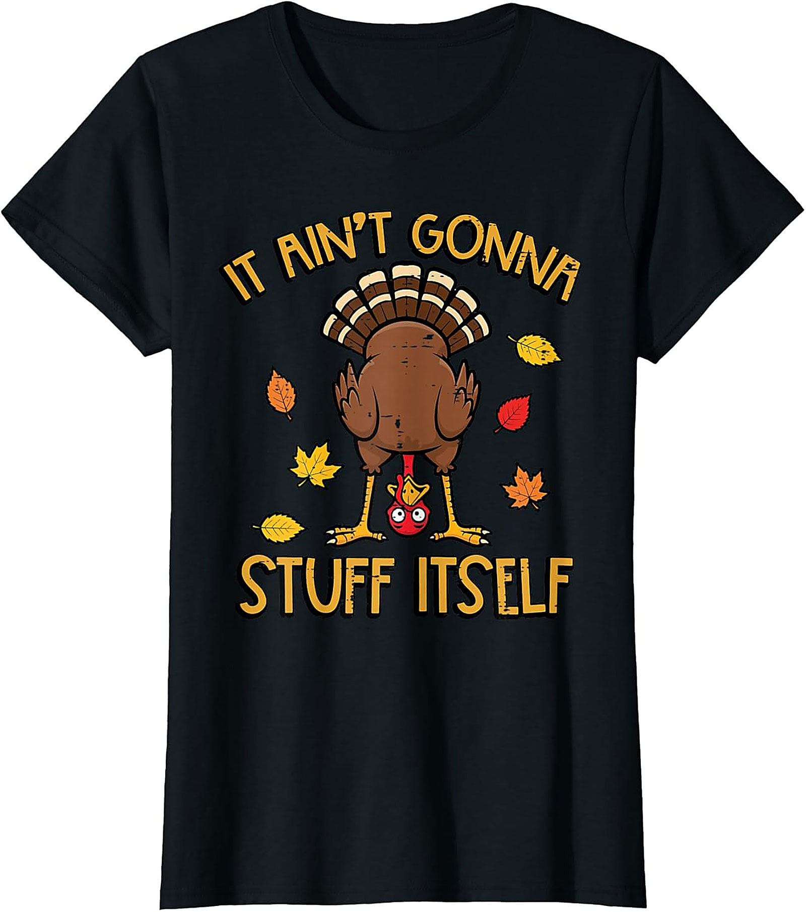 Funny Thanksgiving T-Shirt | Turkey Graphic Tee | Soft Cotton