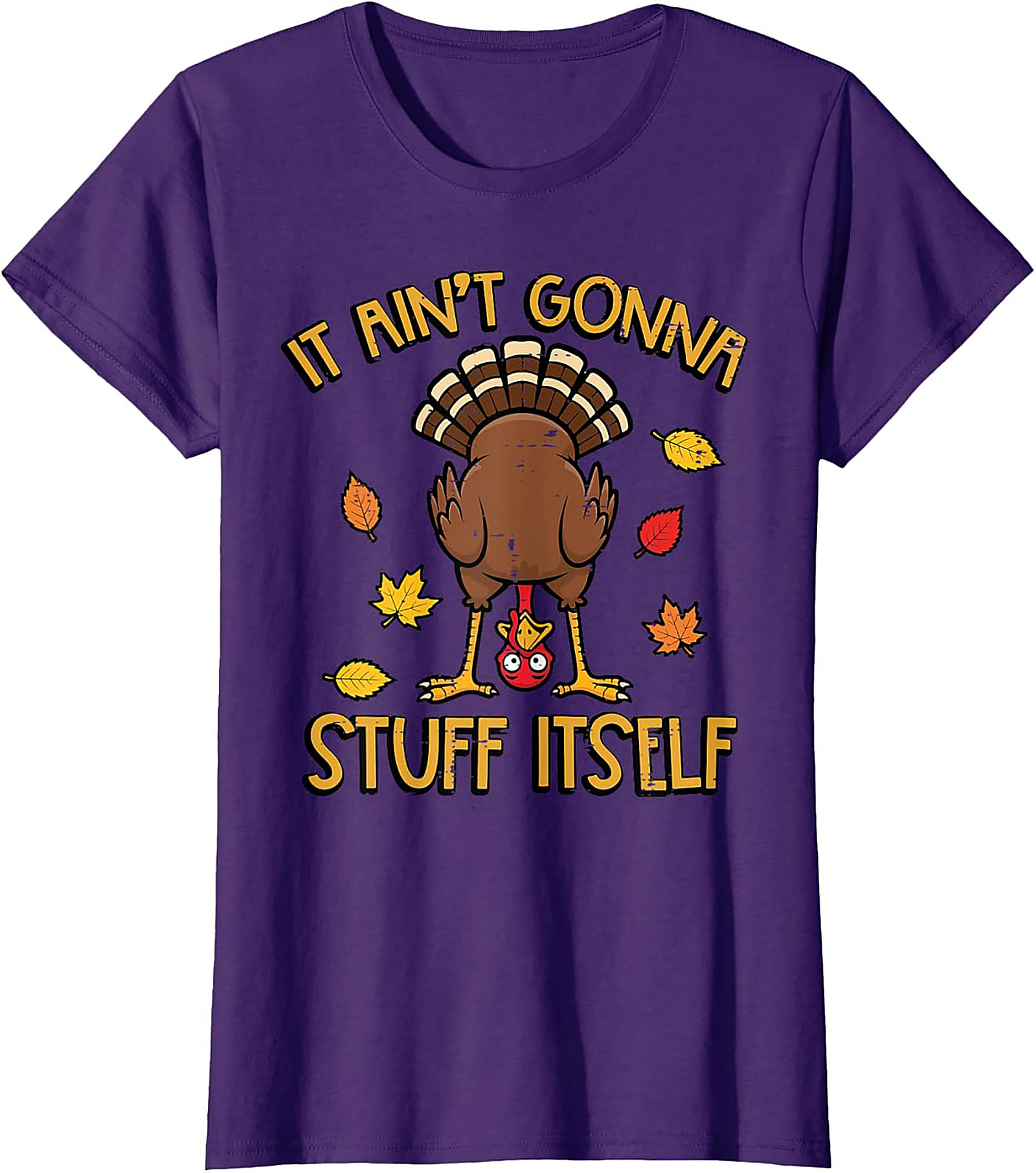 Funny Thanksgiving T-Shirt | Turkey Graphic Tee | Soft Cotton
