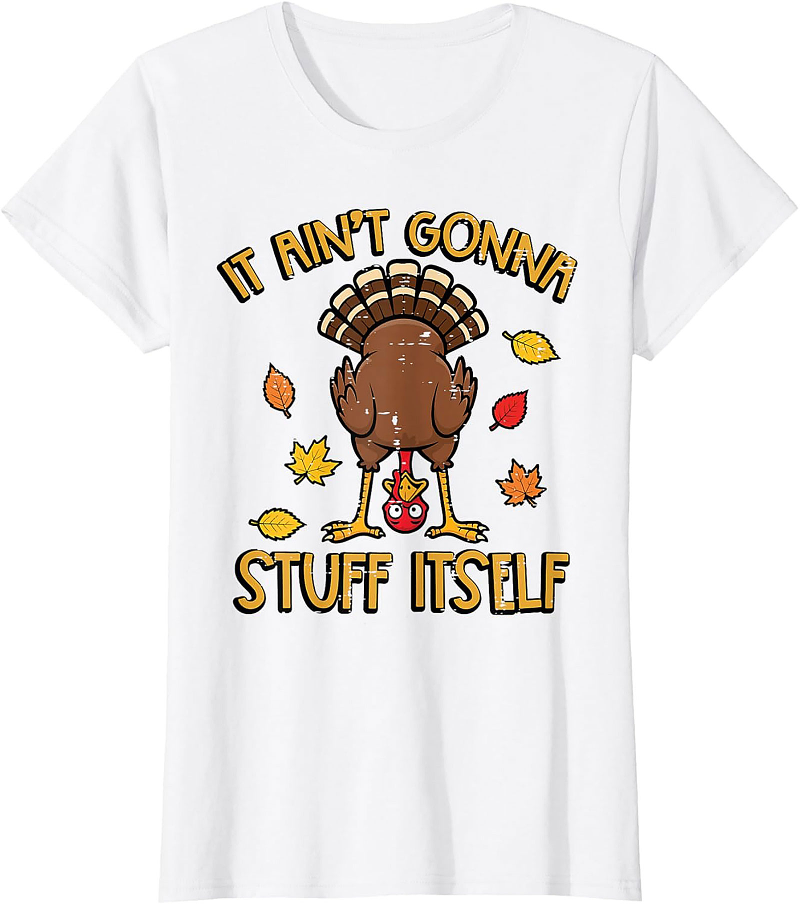 Funny Thanksgiving T-Shirt | Turkey Graphic Tee | Soft Cotton