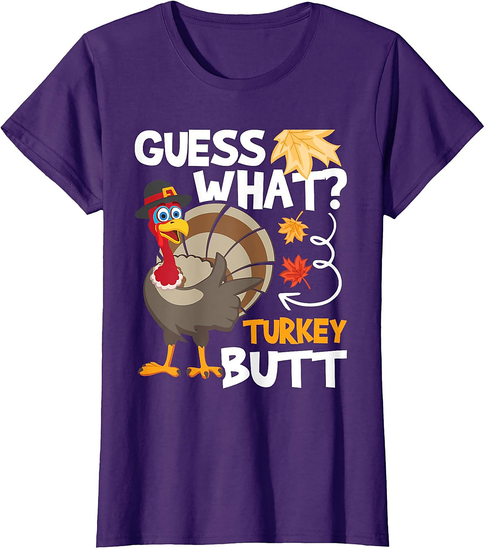 Funny Turkey Butt T-Shirt | Thanksgiving Graphic Tee