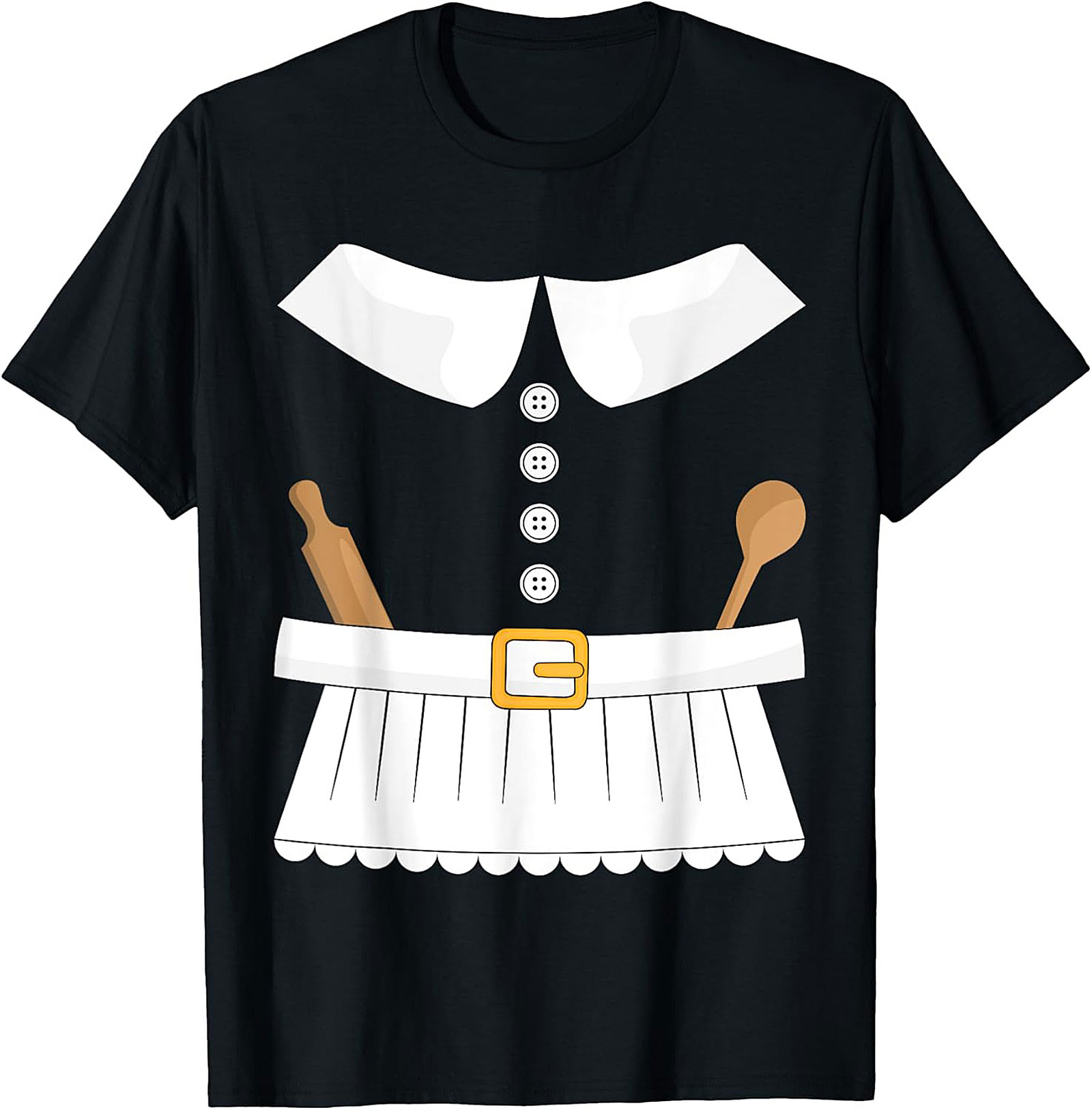 Funny Pilgrim Costume T-Shirt | Thanksgiving Graphic Tee