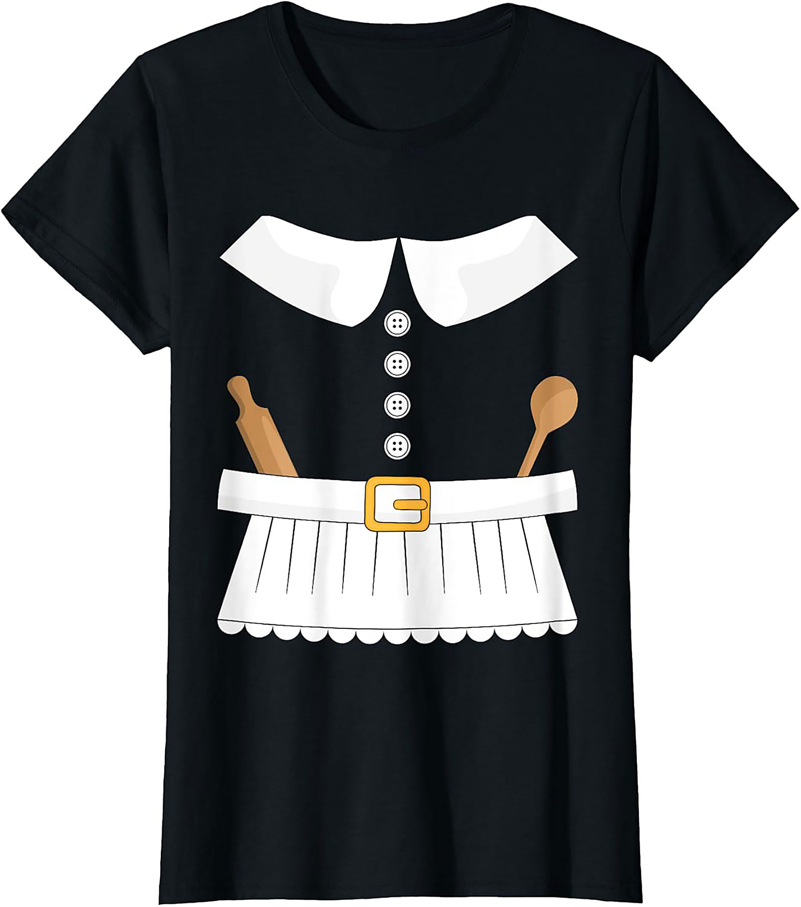 Funny Pilgrim Costume T-Shirt | Thanksgiving Graphic Tee