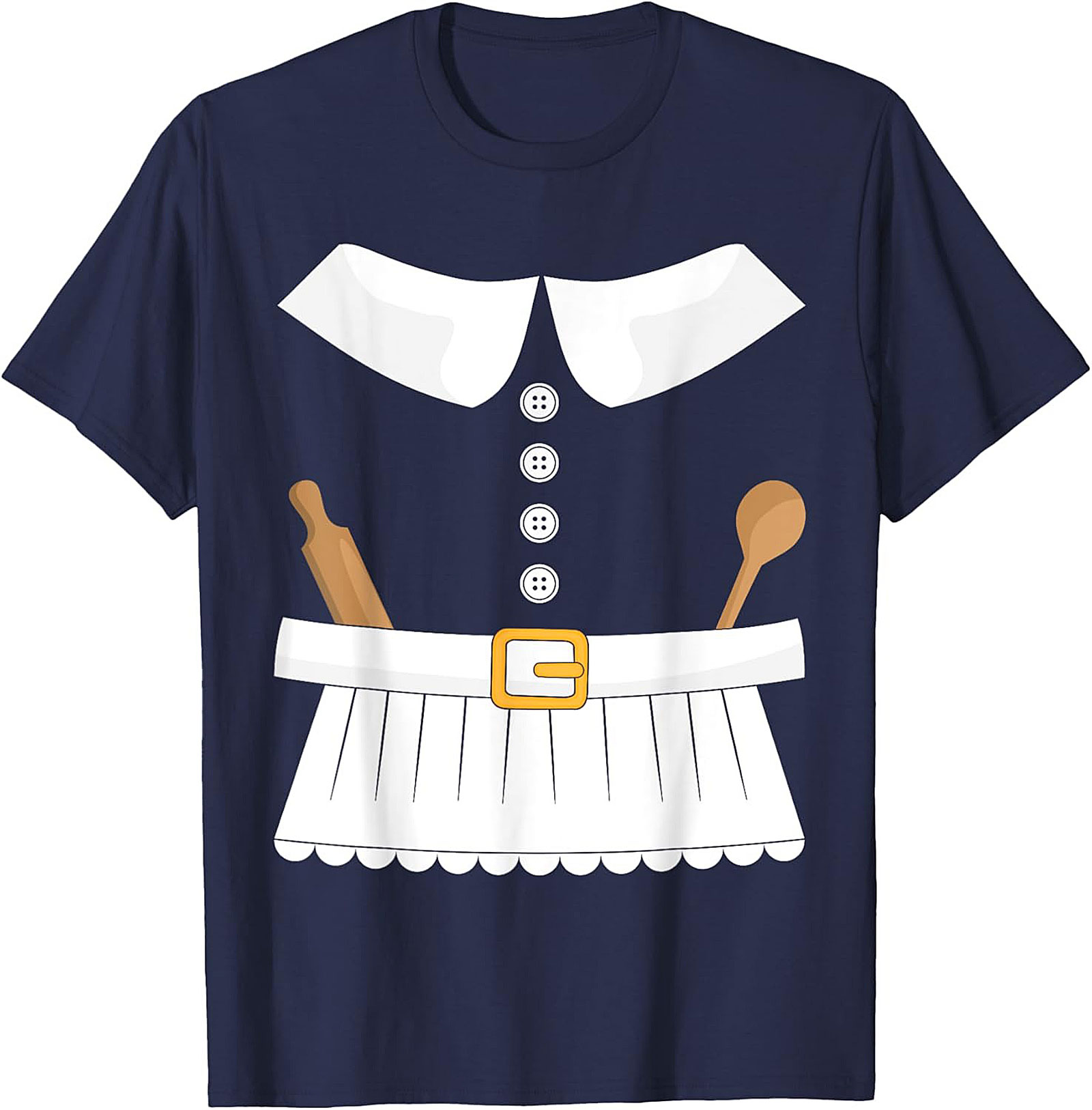 Funny Pilgrim Costume T-Shirt | Thanksgiving Graphic Tee