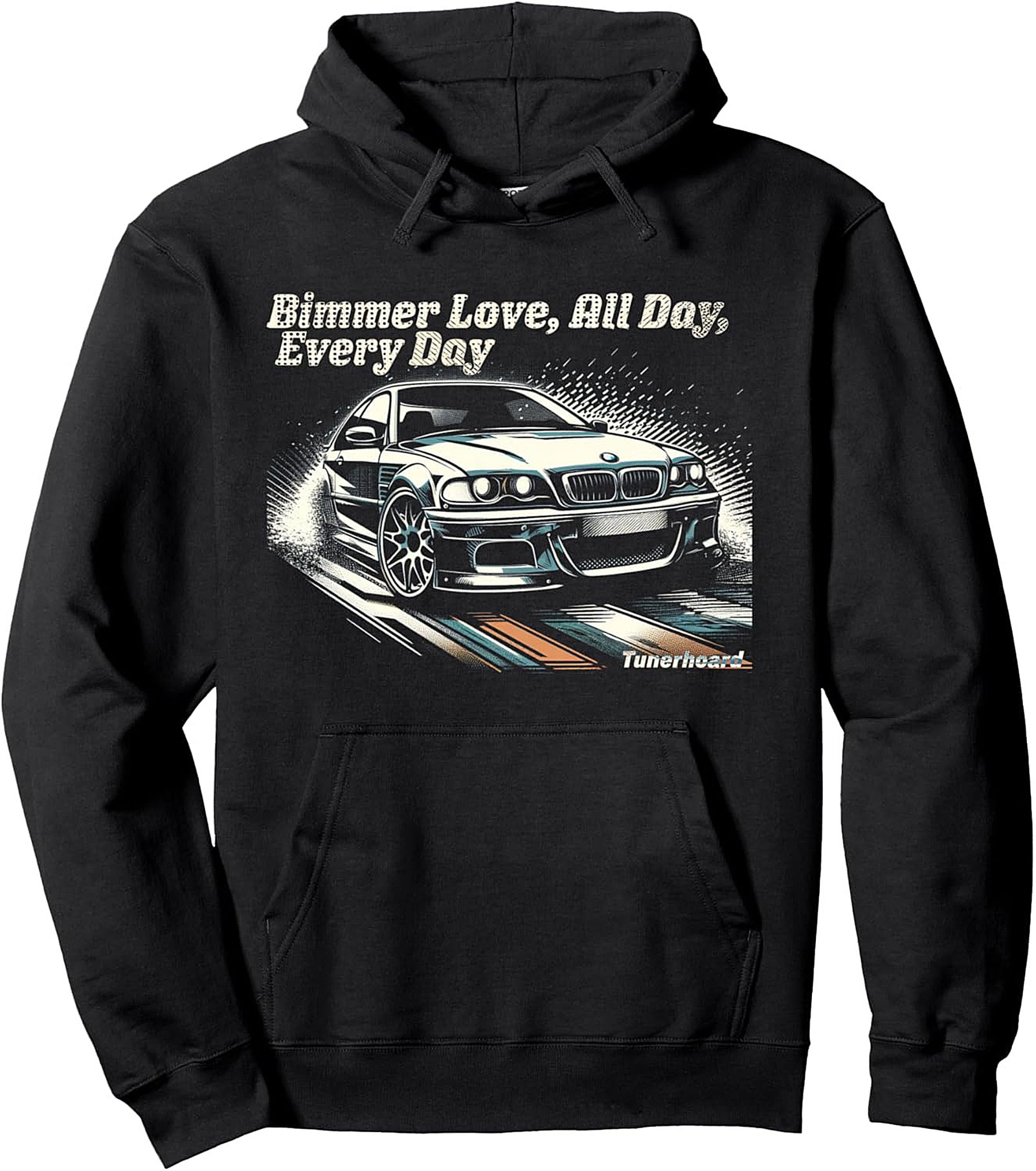 E46 Bimmer Love Pullover Hoodie  Car Enthusiast Gift
