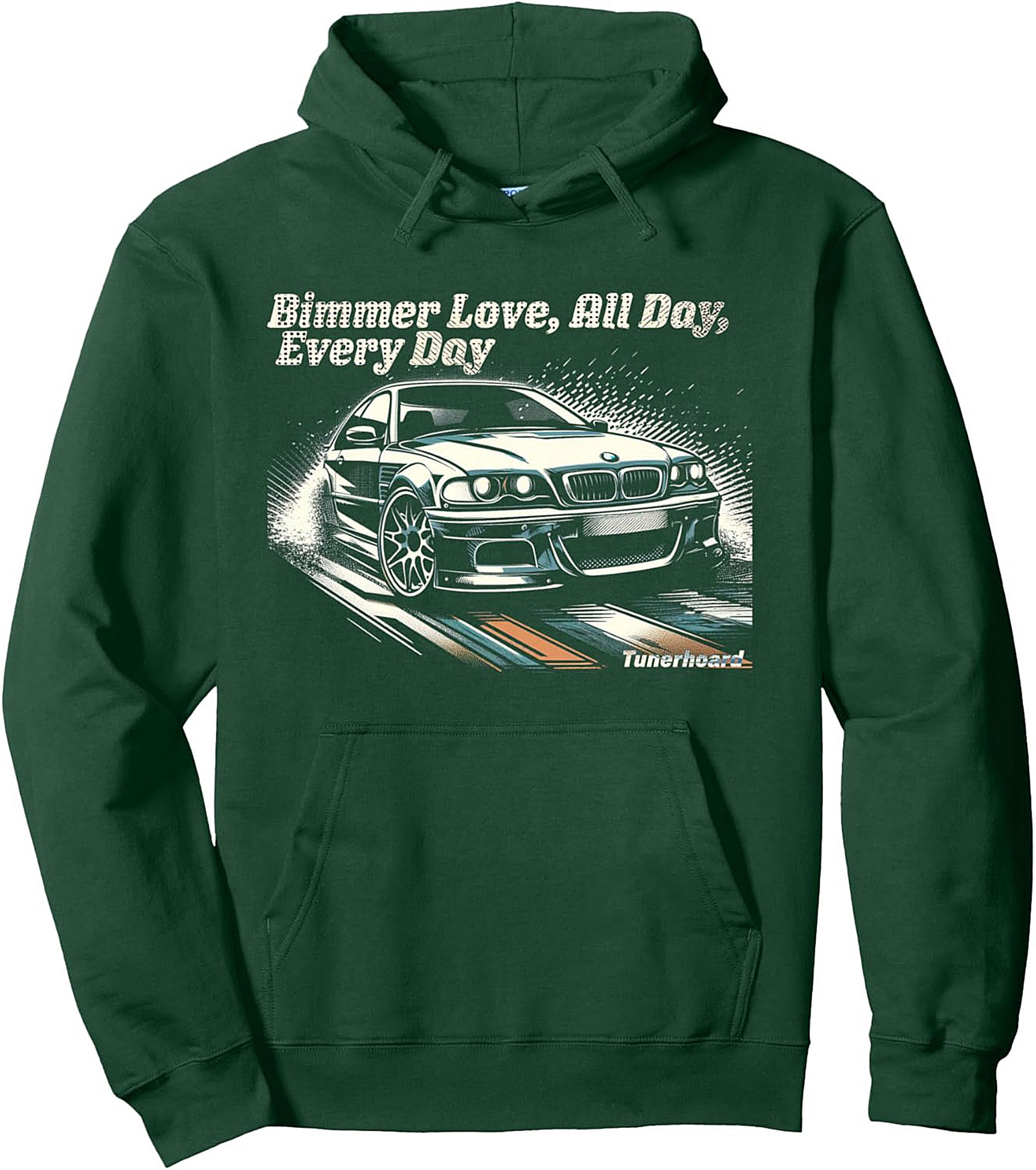 E46 Bimmer Love Pullover Hoodie  Car Enthusiast Gift