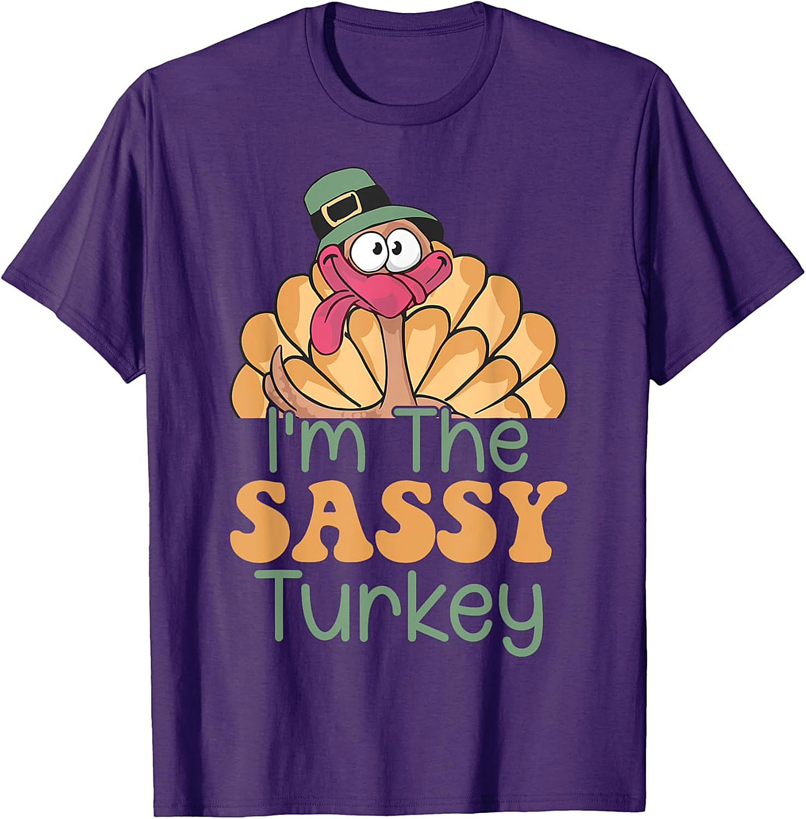 Sassy Turkey Thanksgiving T-Shirt | Funny Holiday Tee