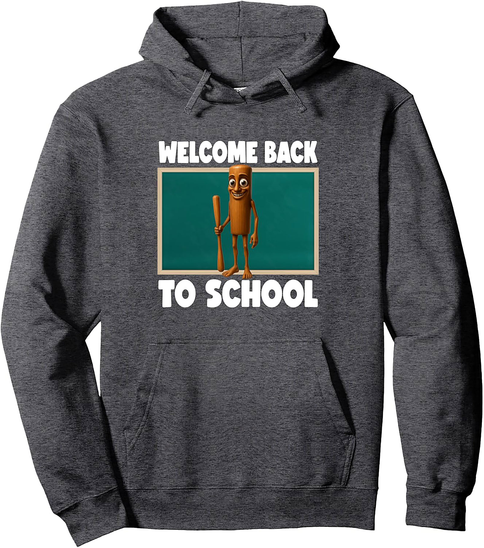Welcome Back to School Pullover Hoodie | First Day of Class Graphic