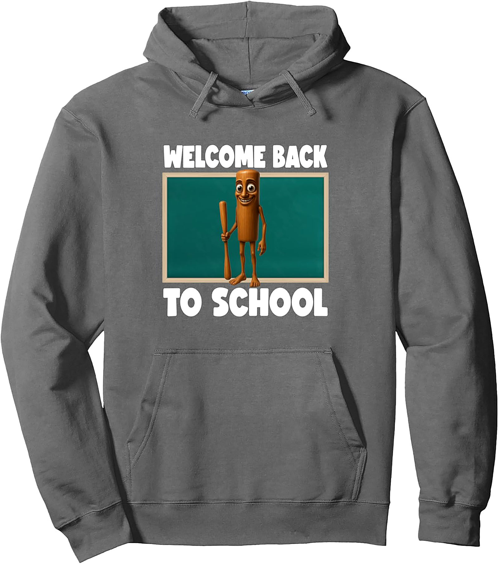 Welcome Back to School Pullover Hoodie | First Day of Class Graphic