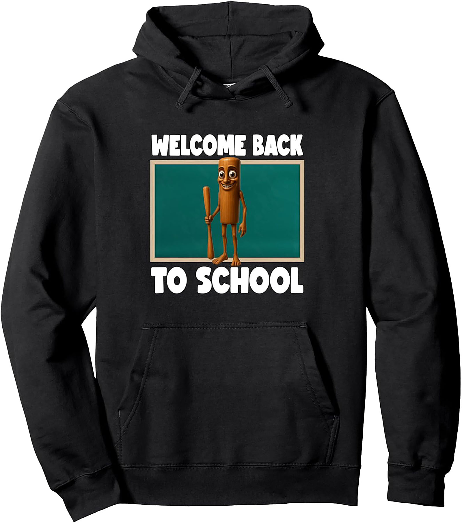 Welcome Back to School Pullover Hoodie | First Day of Class Graphic