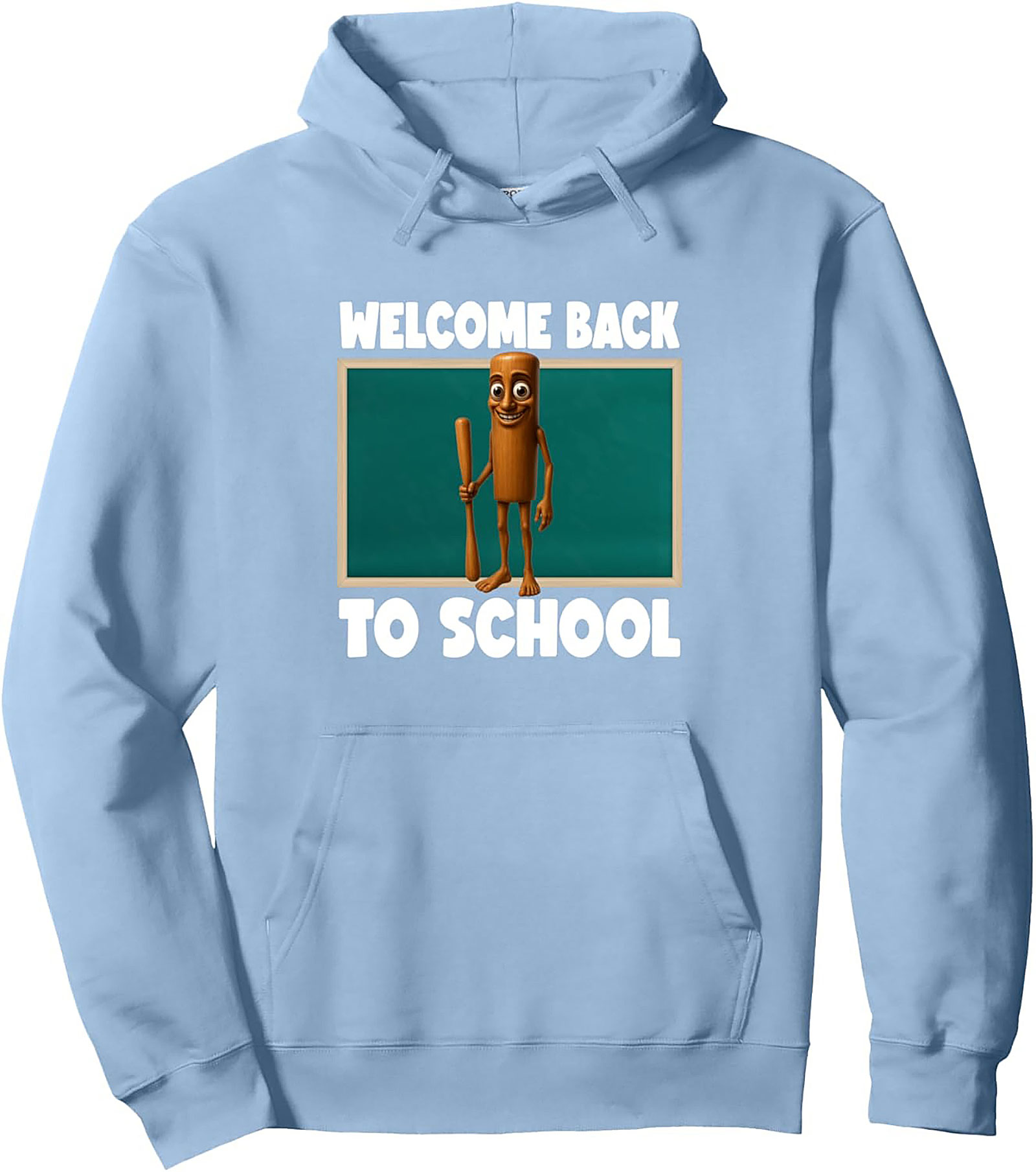 Welcome Back to School Pullover Hoodie | First Day of Class Graphic