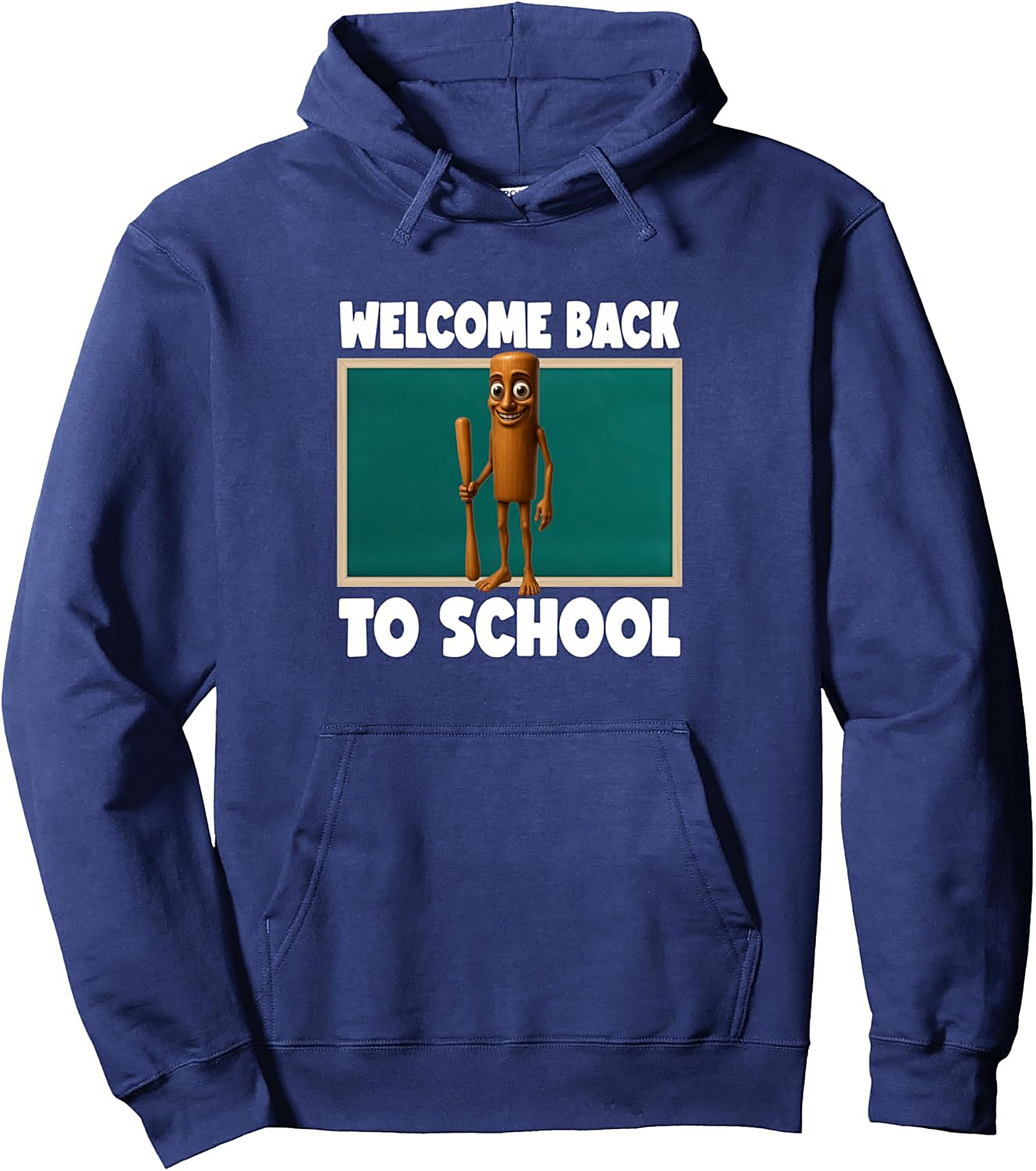 Welcome Back to School Pullover Hoodie | First Day of Class Graphic