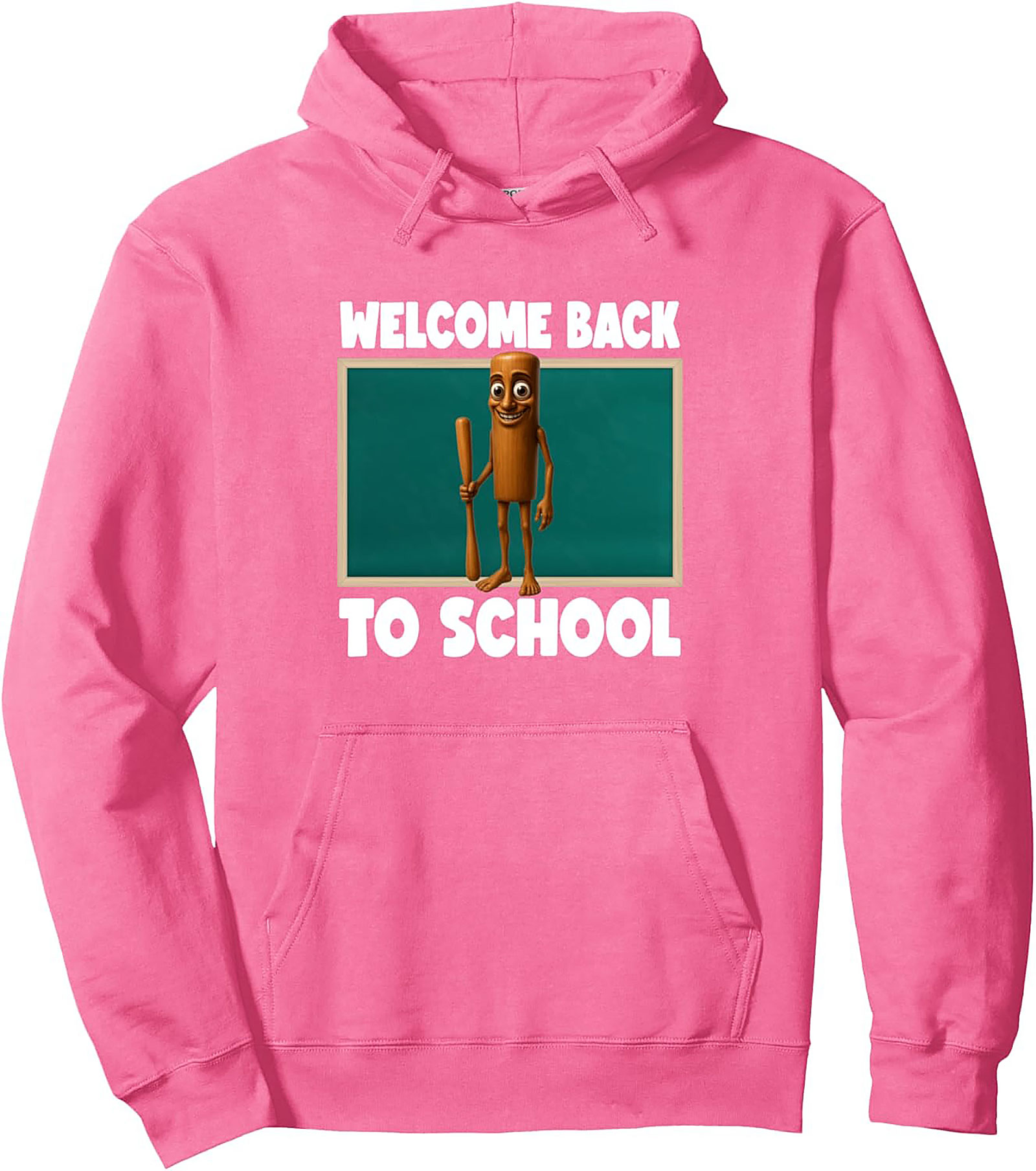 Welcome Back to School Pullover Hoodie | First Day of Class Graphic