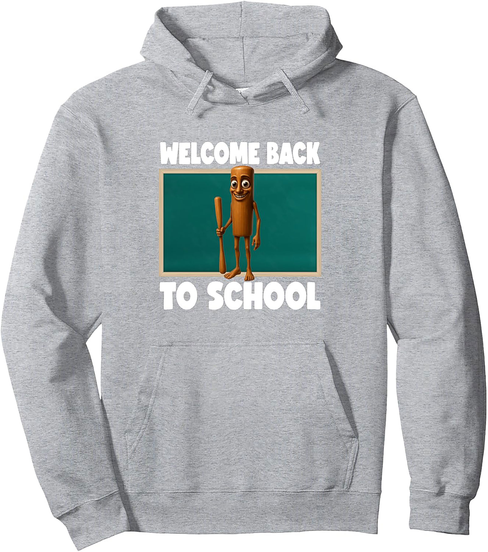 Welcome Back to School Pullover Hoodie | First Day of Class Graphic