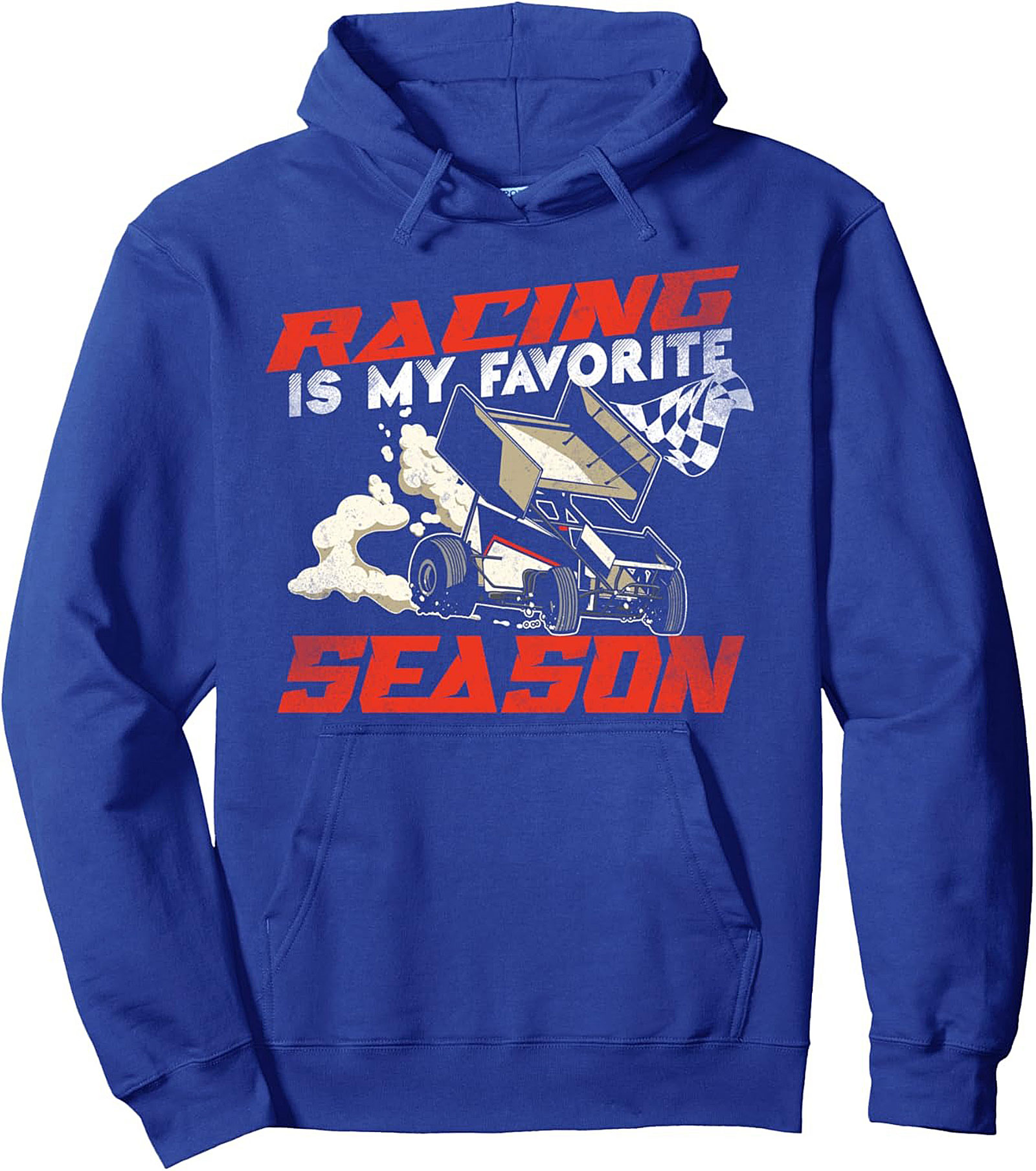 Sprint Car Racing Pullover Hoodie Racing Season Graphic