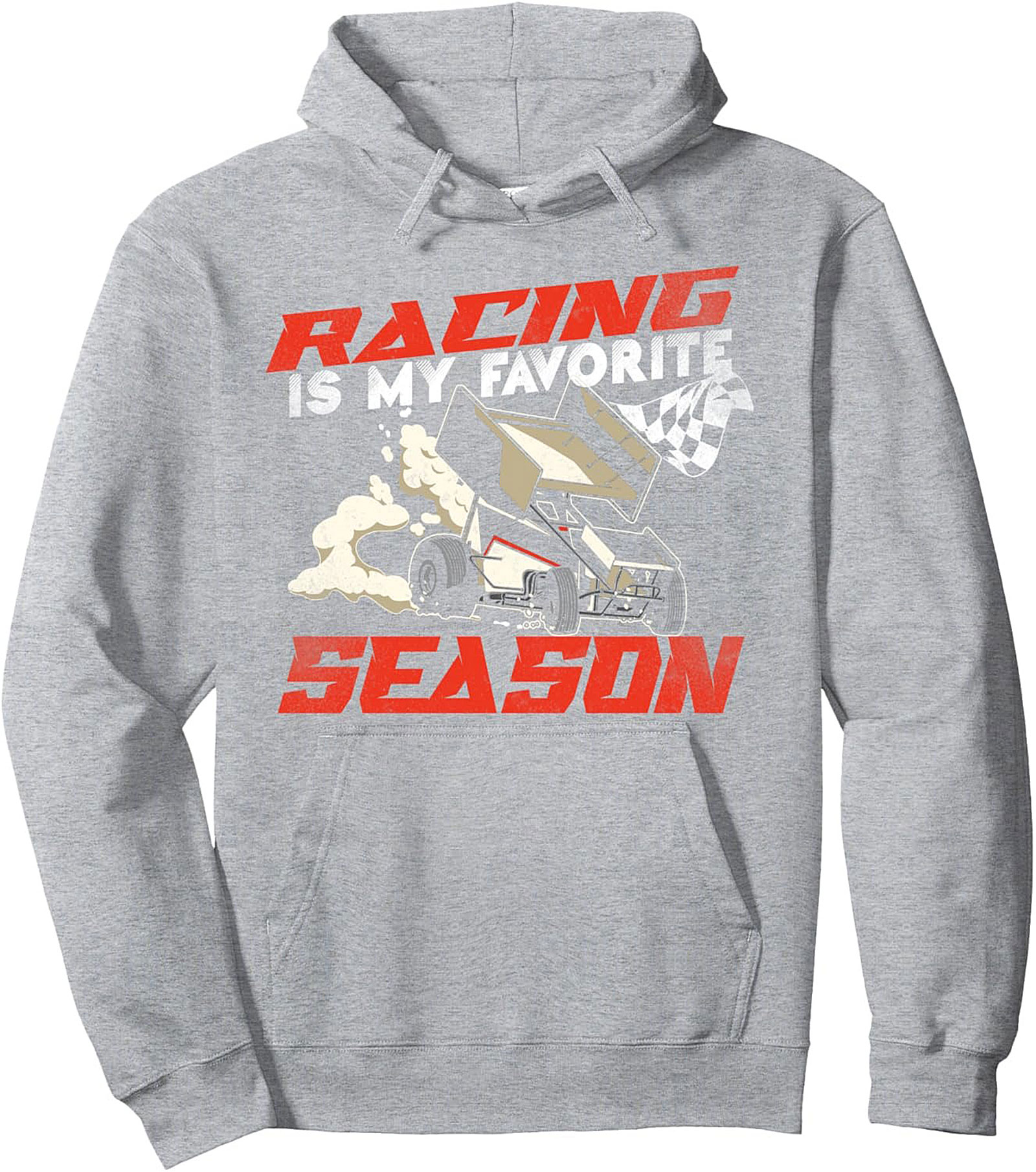 Sprint Car Racing Pullover Hoodie Racing Season Graphic