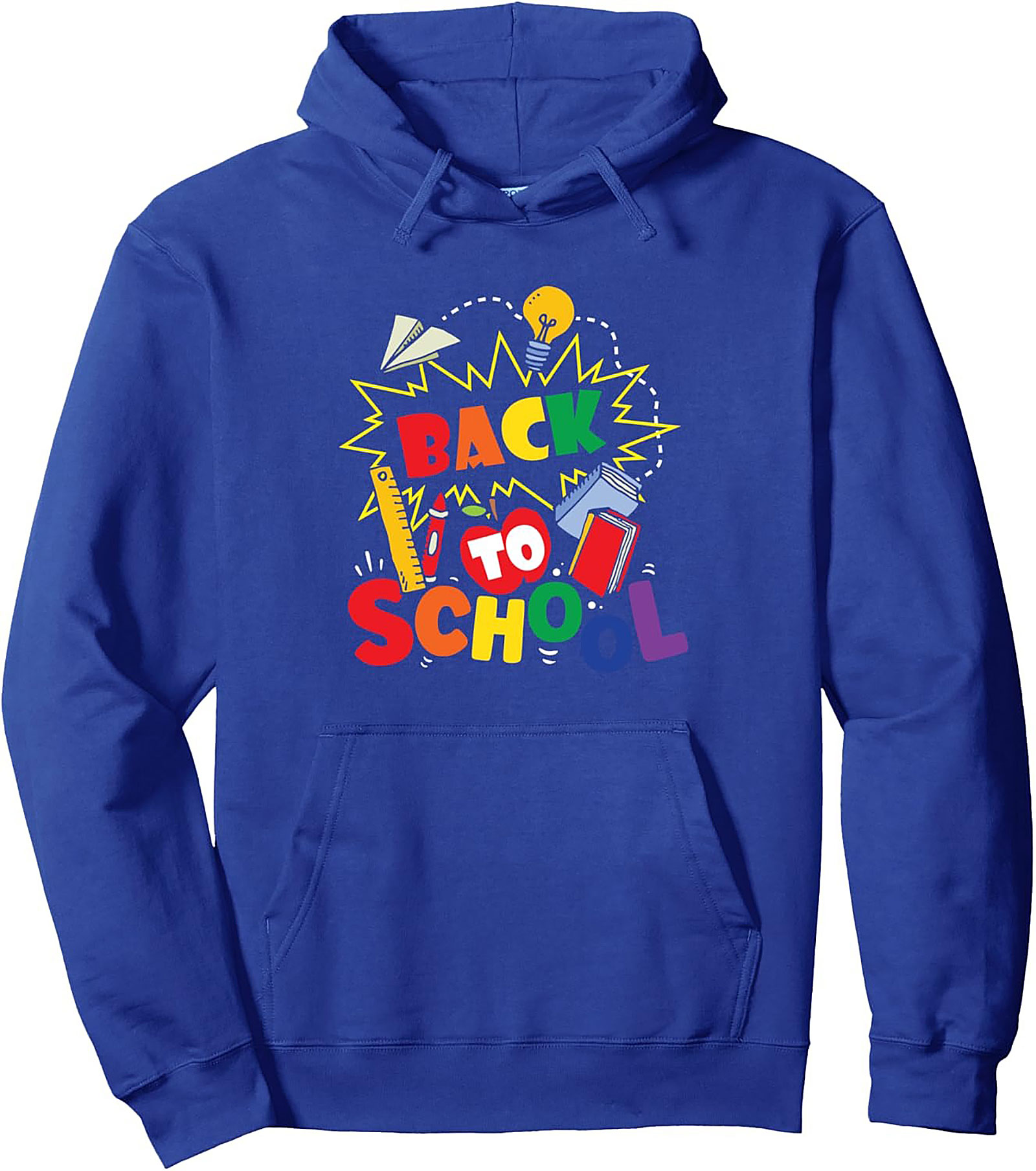 Back to School Graphic Hoodie | Vibrant Classroom Pullover for Teachers & Students