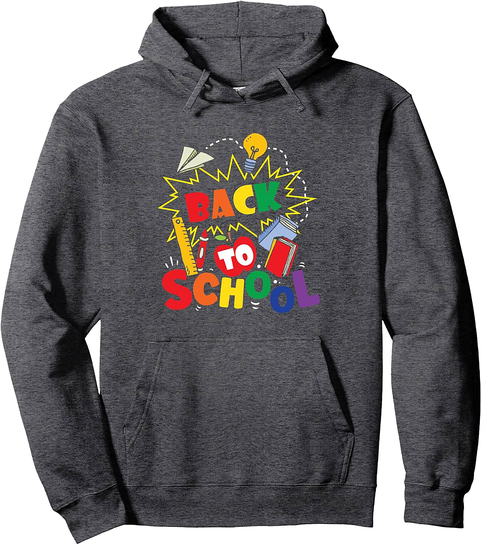 Back to School Graphic Hoodie | Vibrant Classroom Pullover for Teachers & Students