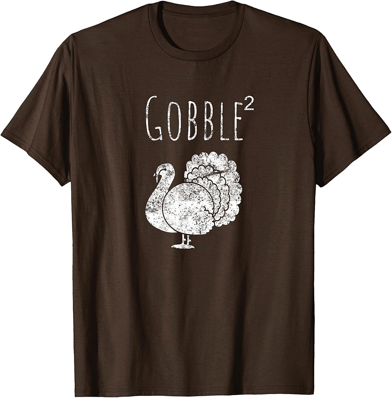 Gobble Squared Funny Thanksgiving Graphic Tee | Turkey Shirt