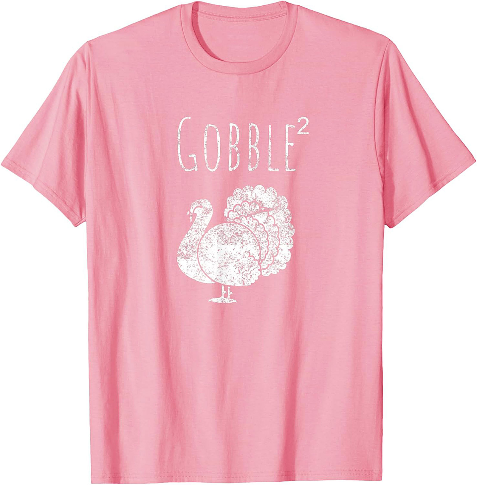 Gobble Squared Funny Thanksgiving Graphic Tee | Turkey Shirt