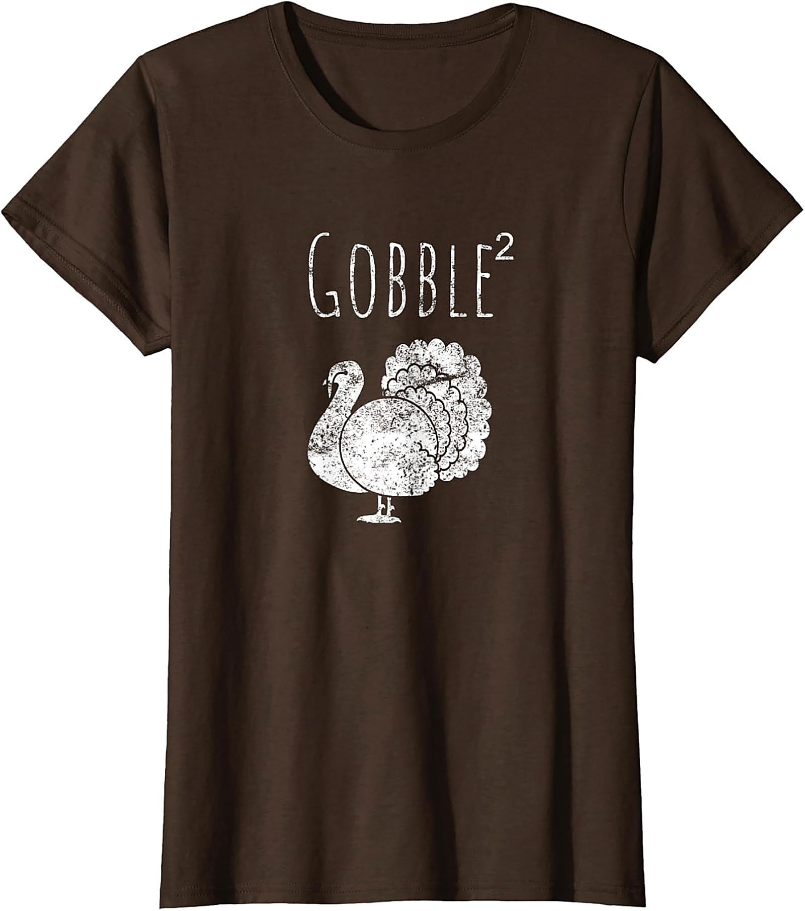 Gobble Squared Funny Thanksgiving Graphic Tee | Turkey Shirt