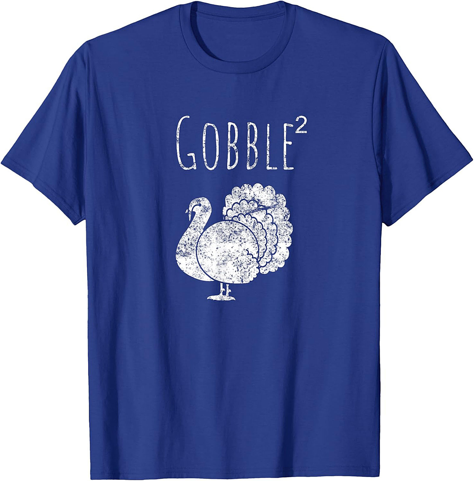 Gobble Squared Funny Thanksgiving Graphic Tee | Turkey Shirt