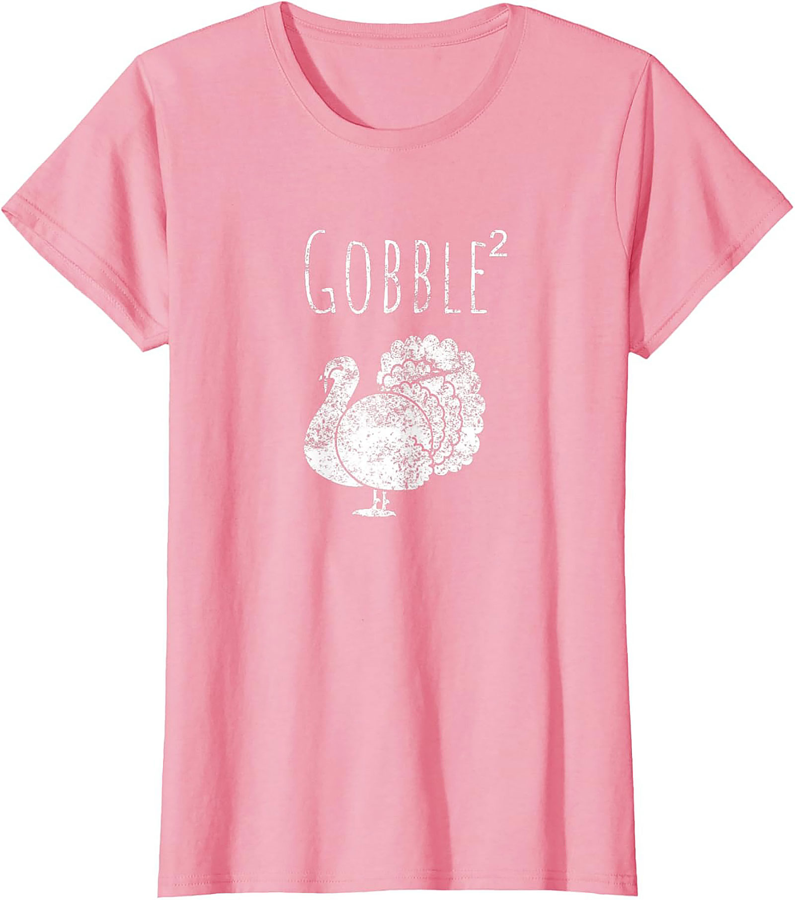 Gobble Squared Funny Thanksgiving Graphic Tee | Turkey Shirt